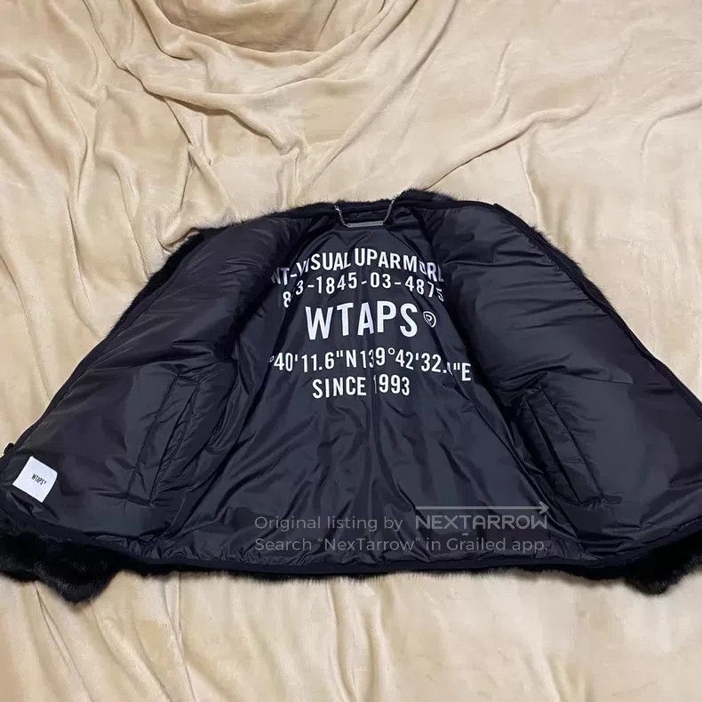 Wtaps Wtaps Faux Fur Reversible Jacket, Wearable on Both Sides Size US L / EU 52-54 / 3 - 2 Thumbnail