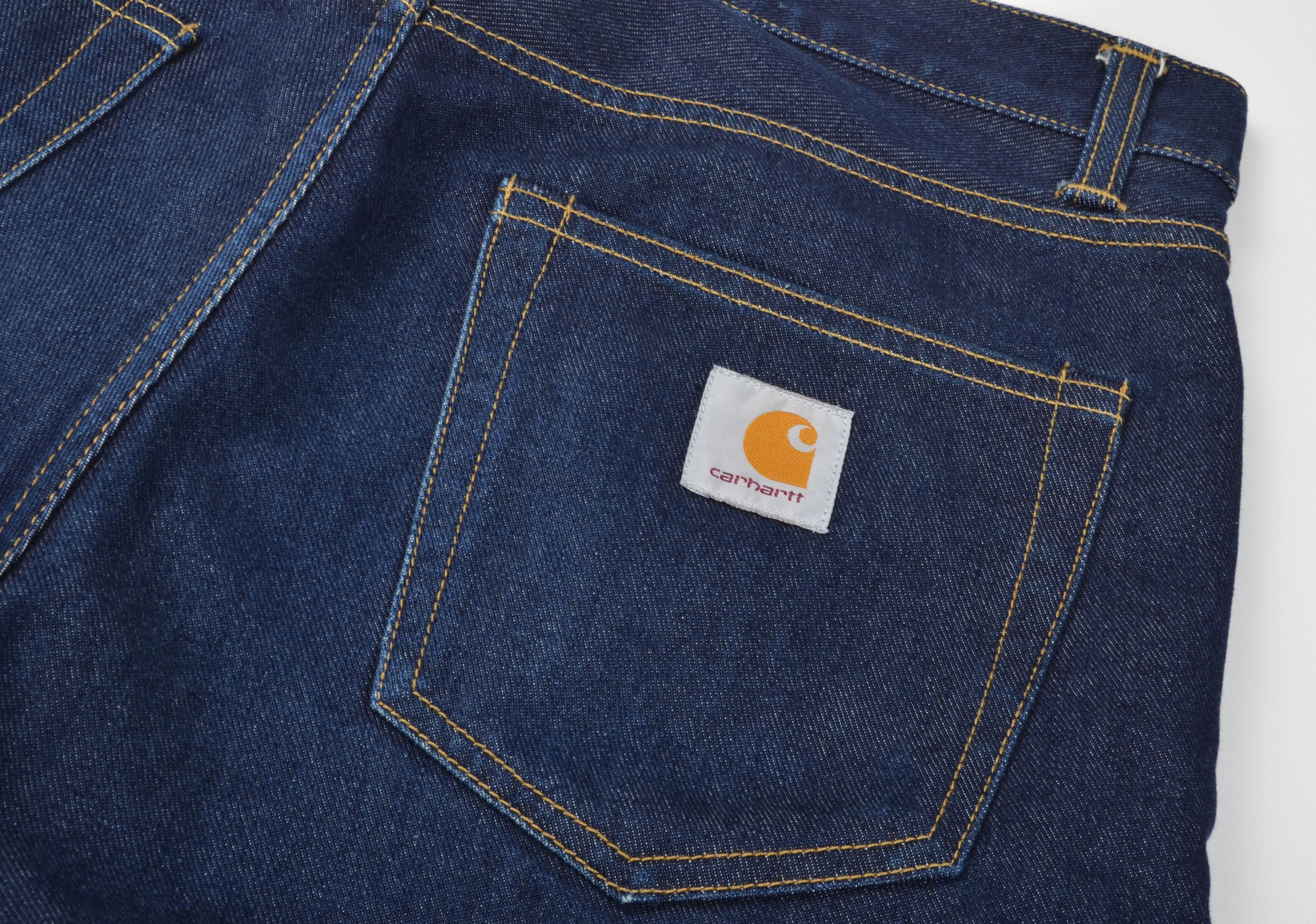 Carhartt Wip Carhartt Wip Blue Denim Pontiac Shorts Size US 32 / EU 48 - 7 Thumbnail