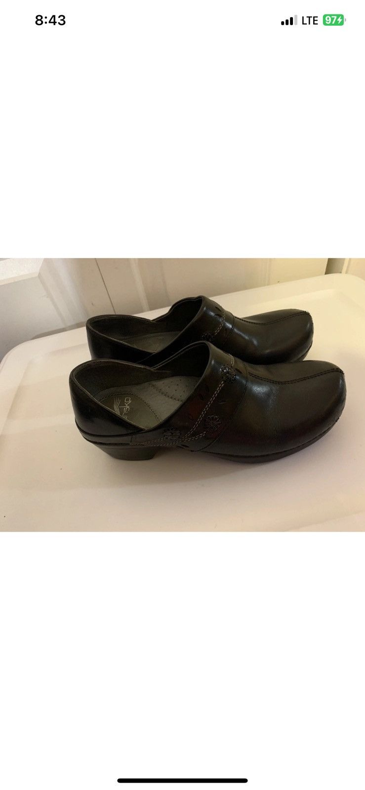Dansko Dansko Black Professional Clog Sz 37 us 6.5 Size US 6.5 / IT 36.5 - 5 Thumbnail