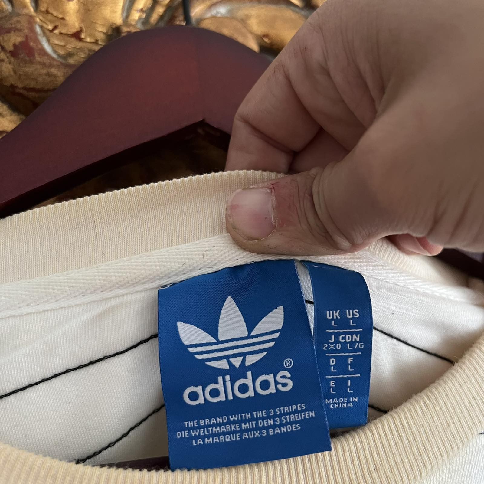 Adidas ADIDAS x NIGO COLLABORATION SWEATSHIRT SZ L Size US L / EU 52-54 / 3 - 4 Thumbnail