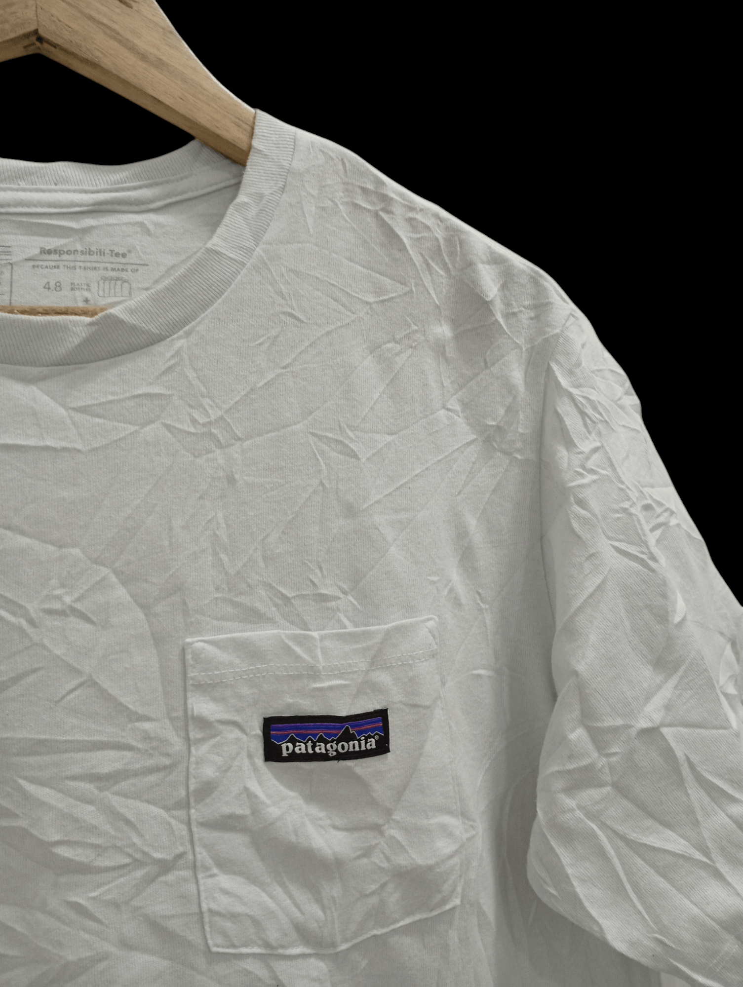 Patagonia 🔥🔥Patagonia Spellout Logo Pocket T-Shirt Size US M / EU 48-50 / 2 - 16 Thumbnail