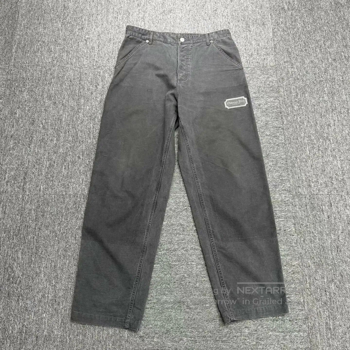 Dior Dior Embroidered Logo Vintage Jeans. Size US 31 - 1 Thumbnail