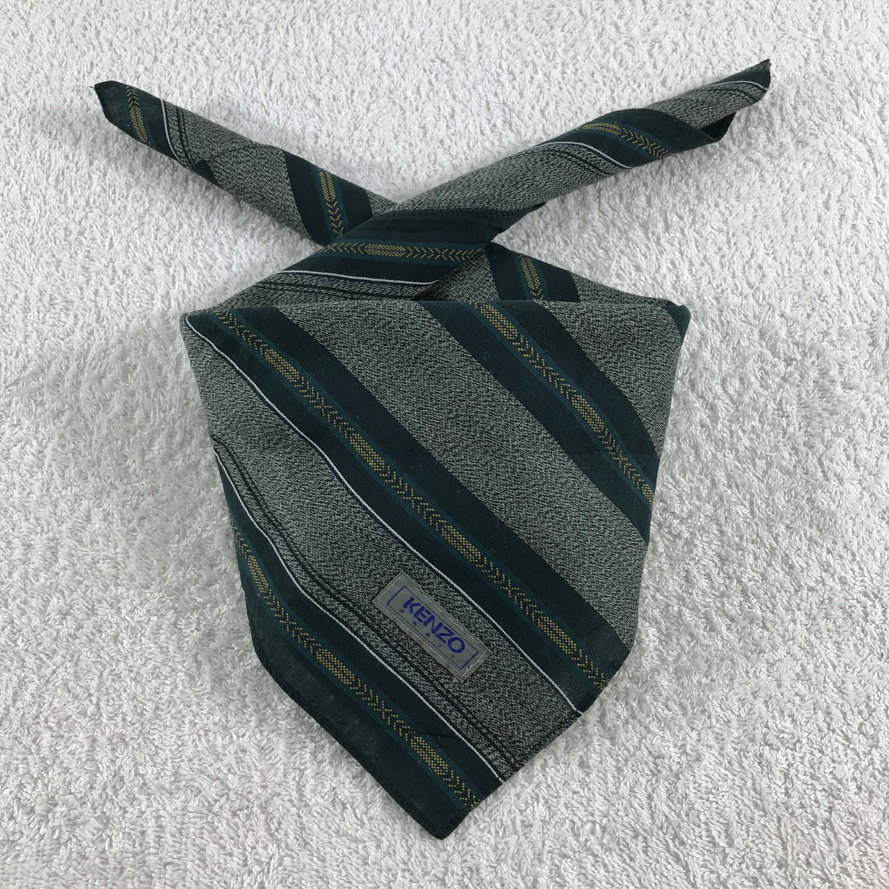 Kenzo × Vintage Kenzo Bandana / Handkerchief / Neckerchief - S246 Size ONE SIZE - 3 Thumbnail