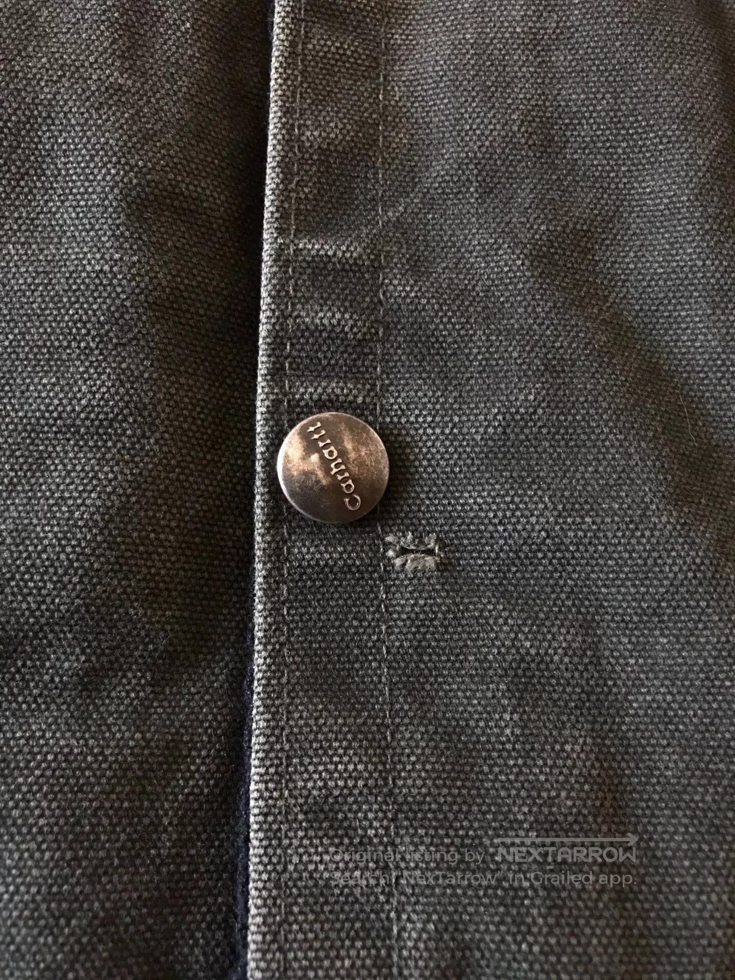 Carhartt Carhartt J284 Washed Canvas Hooded Jacket. Size US M / EU 48-50 / 2 - 6 Thumbnail