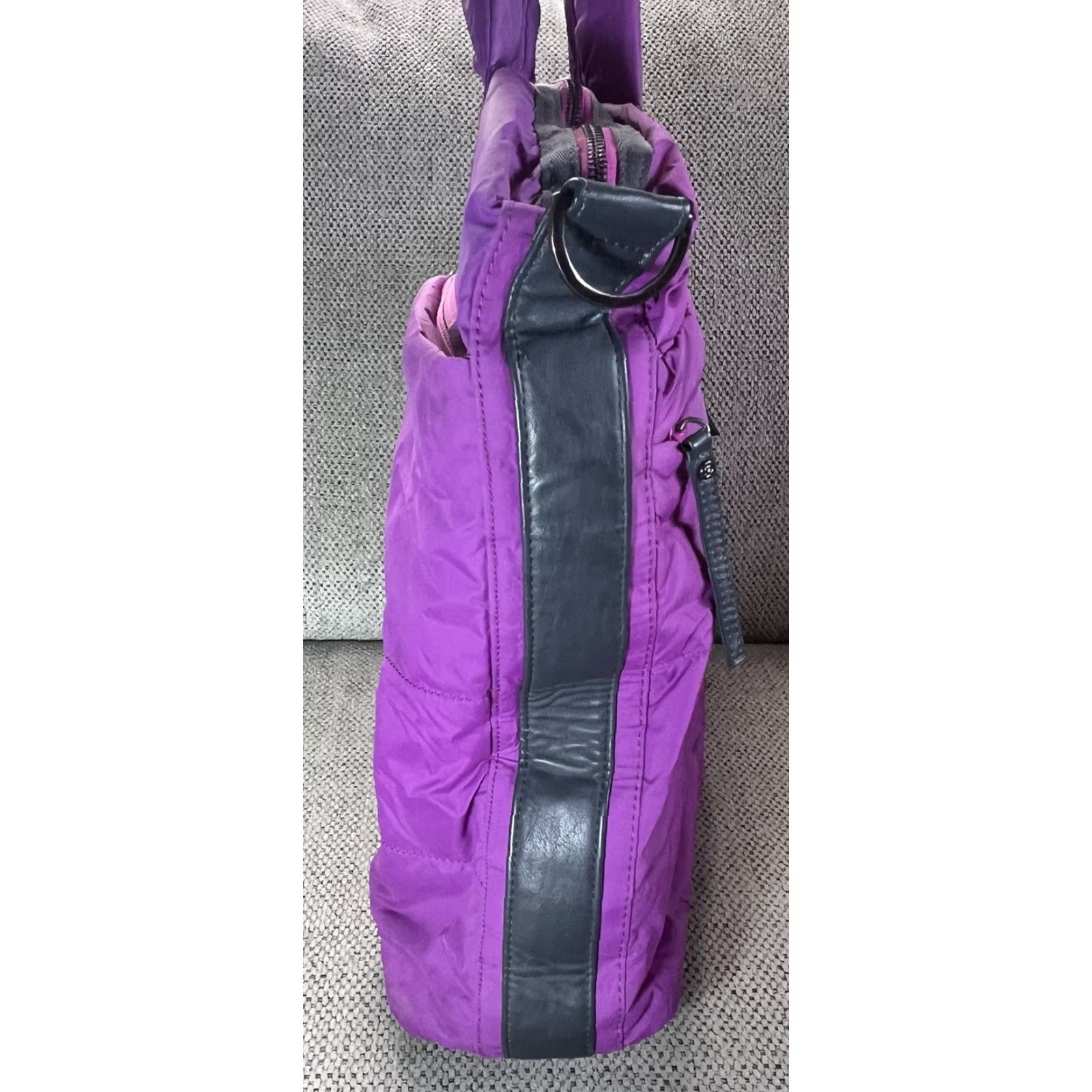 Lululemon Lululemon Bon Voyage Duffel Bag Purple Large Travel Size ONE SIZE - 6 Thumbnail