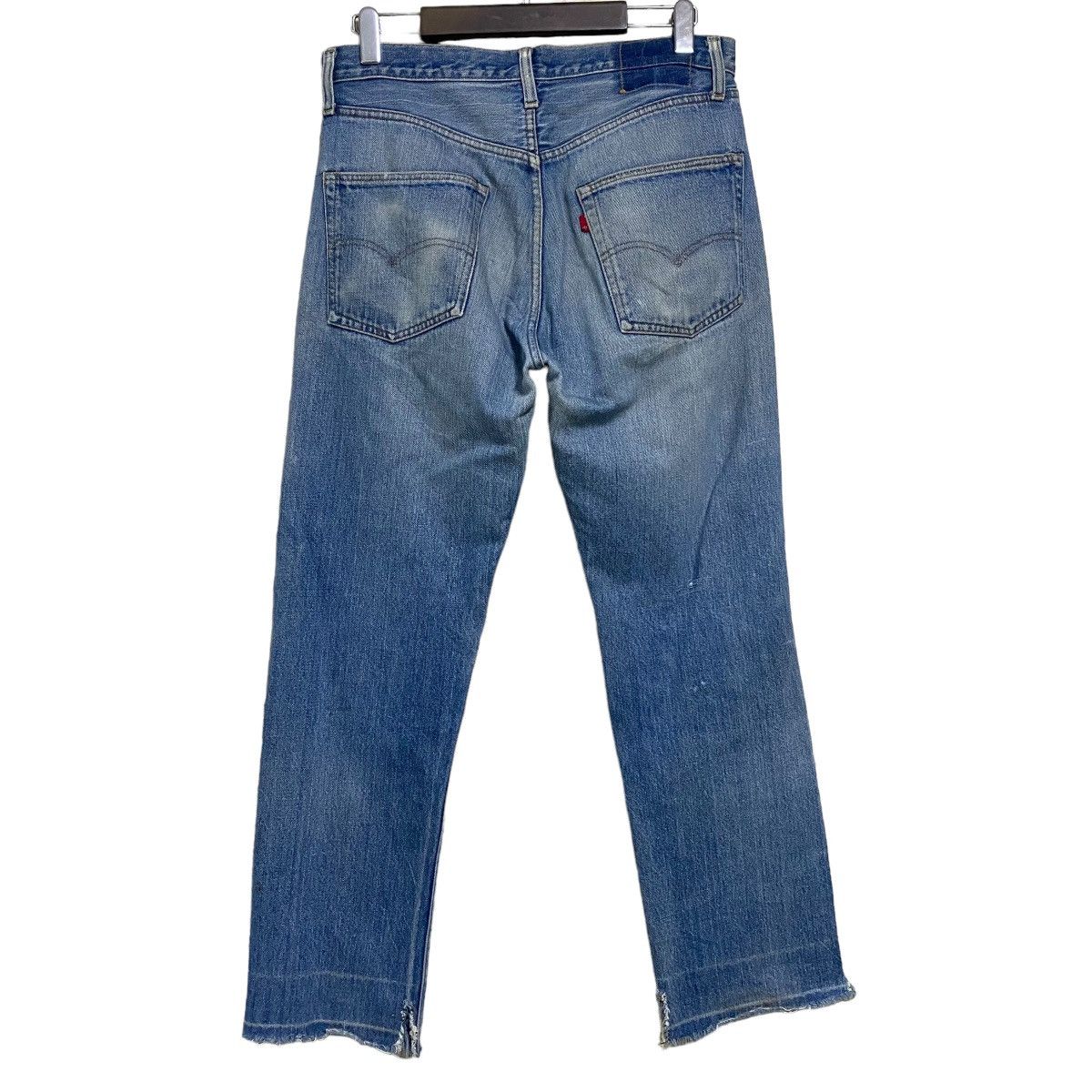 Levi's Vintage 70s Levis 501 Redline Jeans Button 6 Distressed Size US 32 / EU 48 - 3 Thumbnail