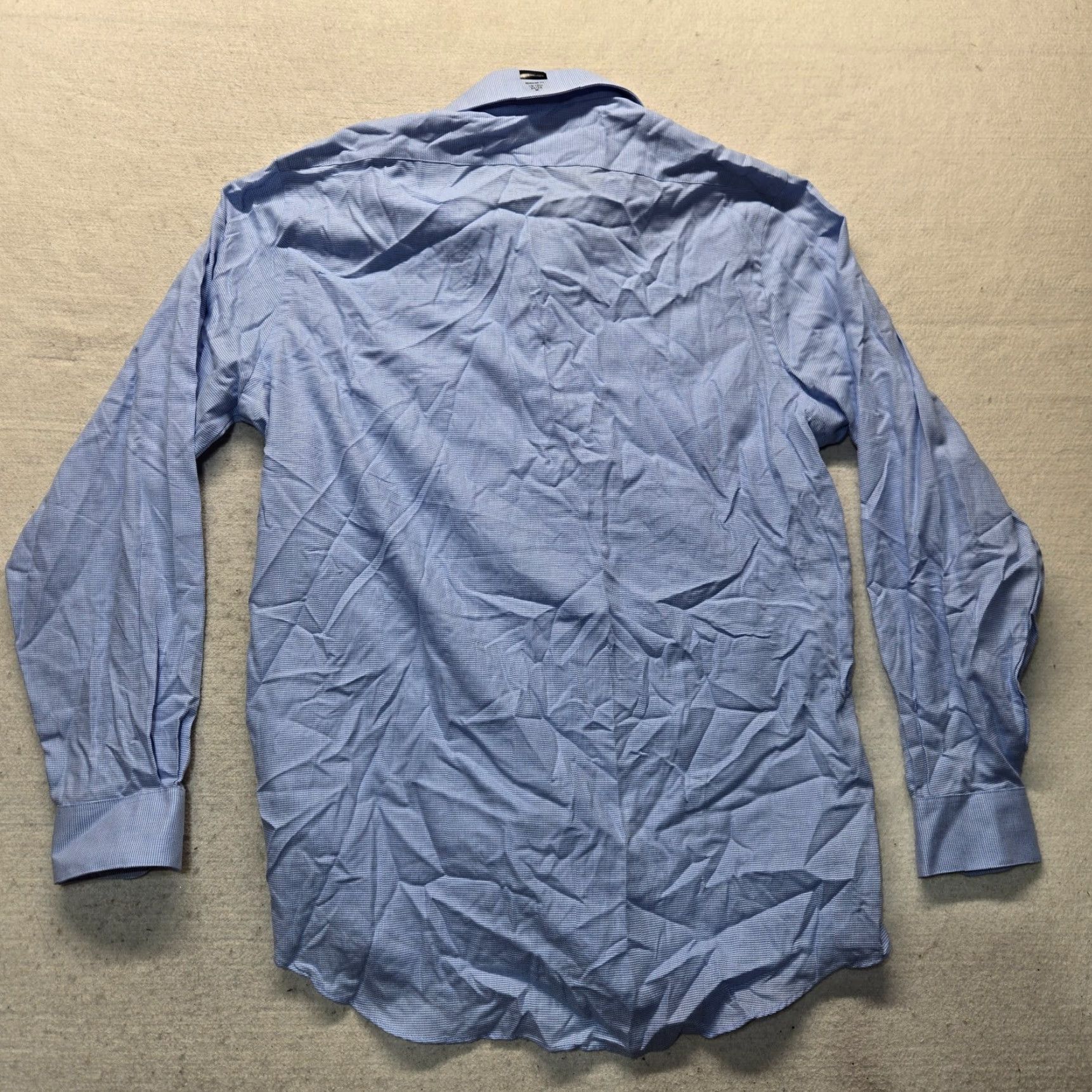 Van Heusen Van Heusen Shirt Men Blue Striped Long Sleeve Button-Up M Medium Size US M / EU 48-50 / 2 - 8 Thumbnail