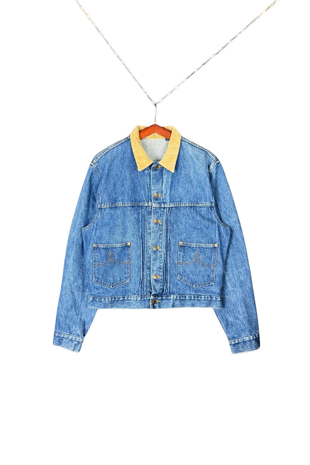 Polo Ralph Lauren 90s PRL Western Denim Jacket Cowboy Workwear Size US L / EU 52-54 / 3 - 1 Thumbnail