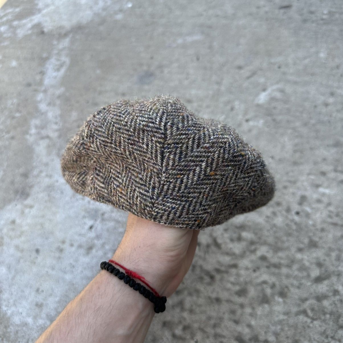 Harris Tweed Luxury Harris Tweed Country Hat Cap Traditional Flat Old Size ONE SIZE - 2 Thumbnail