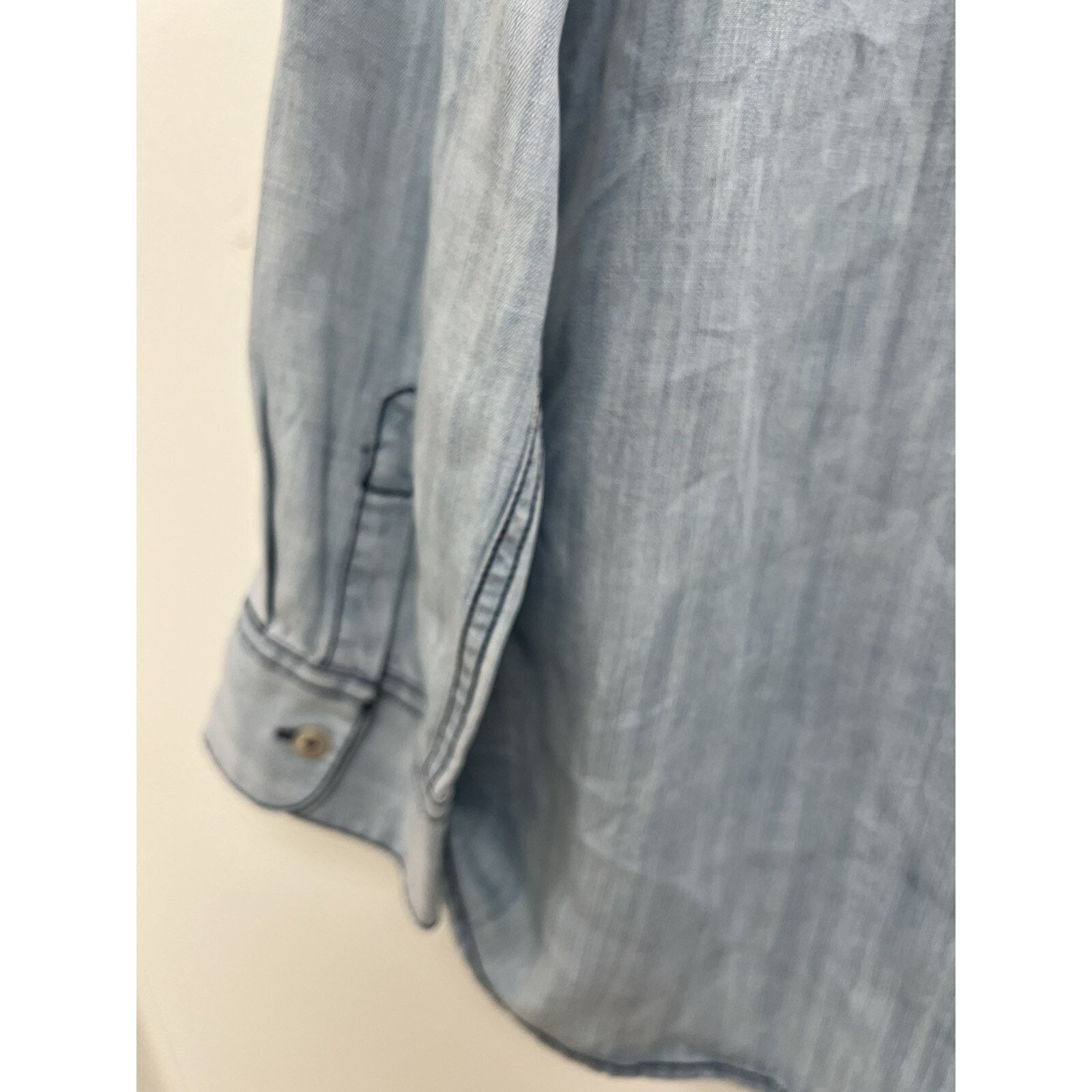 Orvis Orvis Women Tunic Jeans Button Long Sleeve Tencel A001633 Size XL / US 12-14 / IT 48-50 - 10 Thumbnail