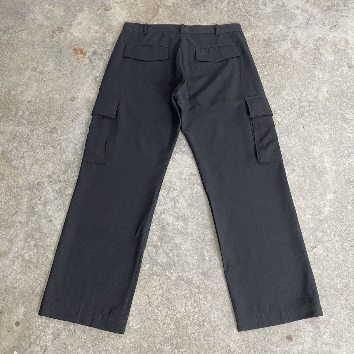 Yohji Yamamoto SS08 Runway Y’s Yohji Yamamoto Wool Gabardine Cargo Pants Size US 32 / EU 48 - 13 Thumbnail