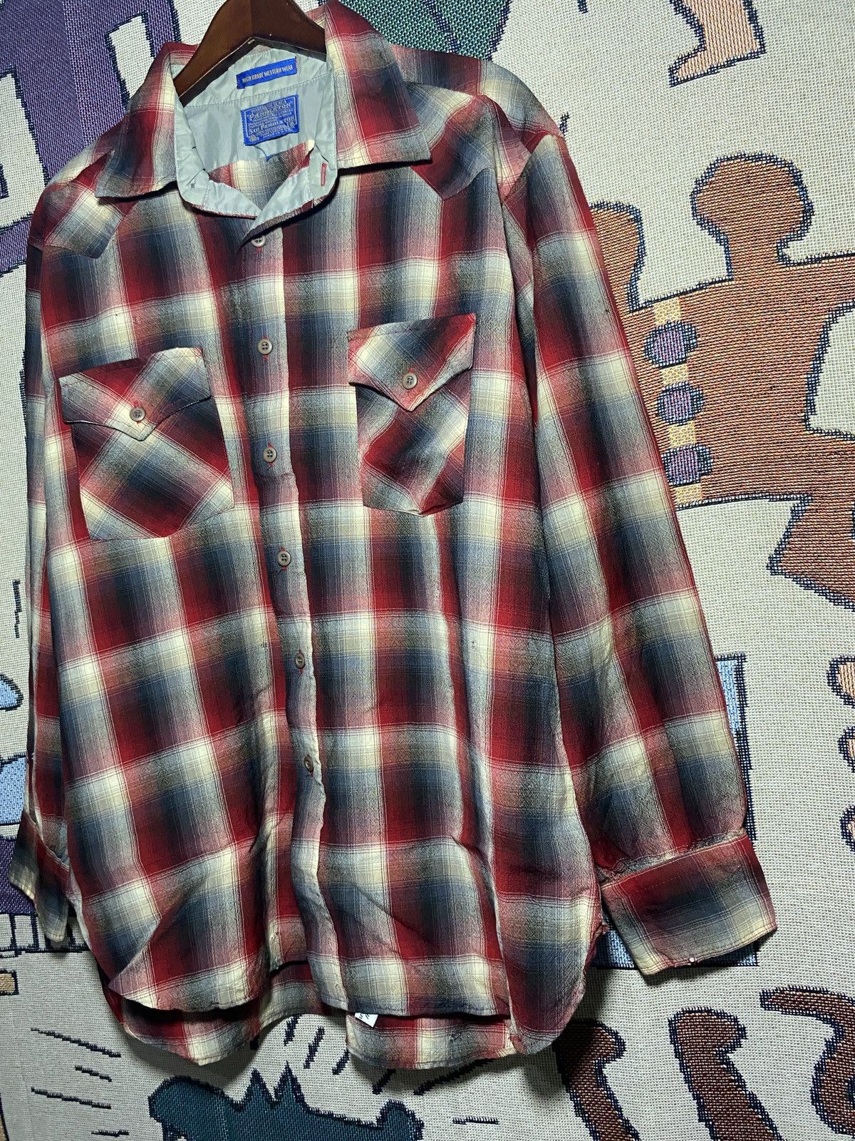 Pendleton Pendleton Vintage Veterano Rare Size US XL / EU 56 / 4 - 3 Thumbnail