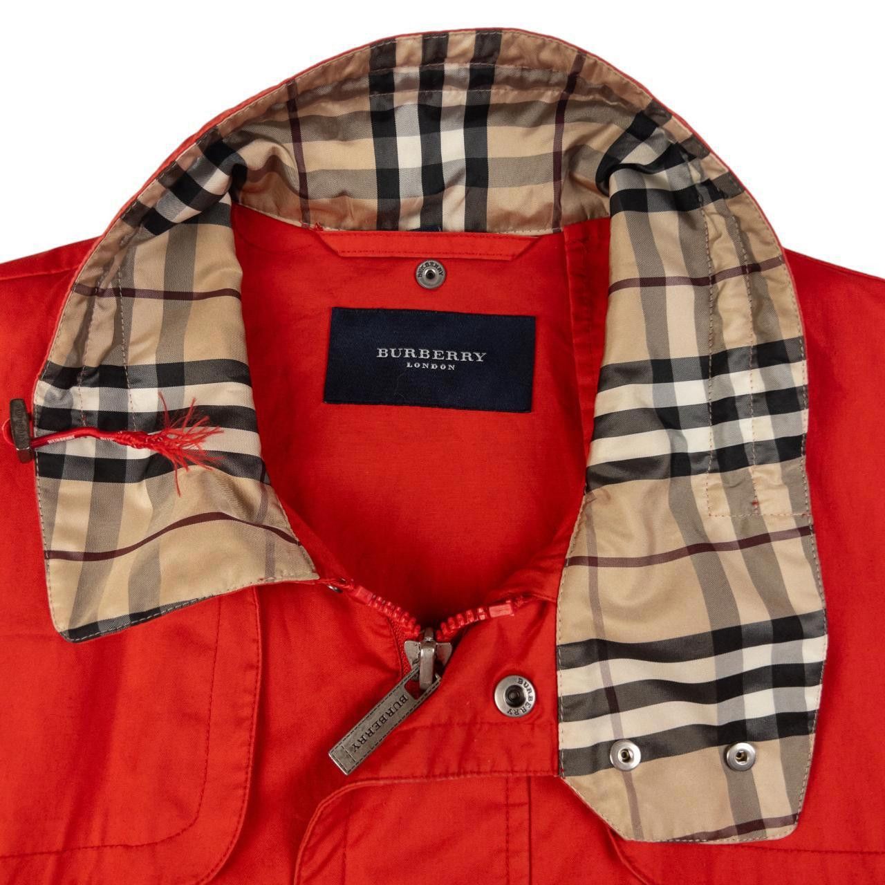 Burberry Vintage Burberry Nova Check Collar Zip Up Jacket Size M Size US M / EU 48-50 / 2 - 2 Thumbnail