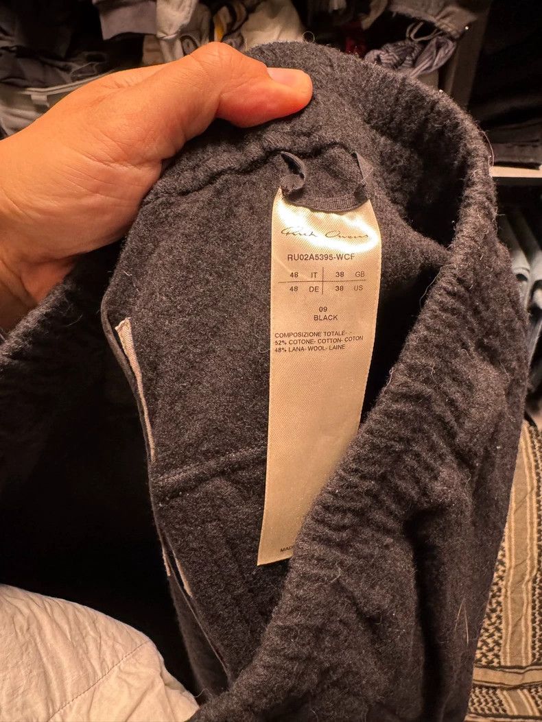 Rick Owens rick owens size US 48 Main line 8-point wool pants 2503-Ne Size US 32 / EU 48 - 3 Thumbnail