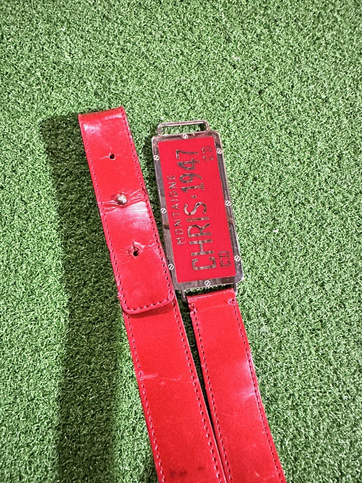 Christian Dior Monsieur Rare Christian Dior plate belt Size ONE SIZE - 10 Thumbnail