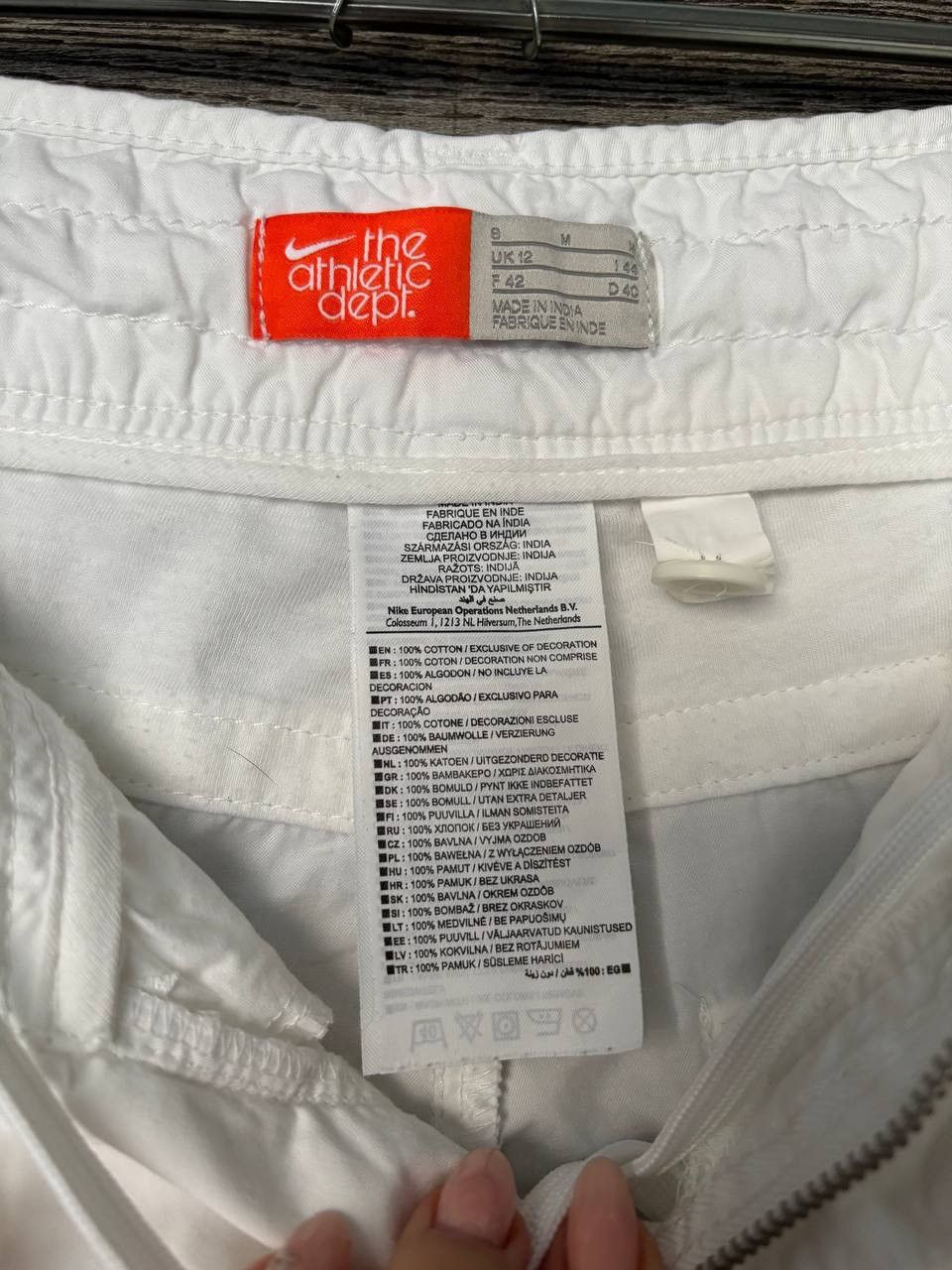 Nike Nike The Athletic Dept Women's White Y2k Pants vintage 2000s Size 30" / US 8 / IT 44 - 8 Thumbnail