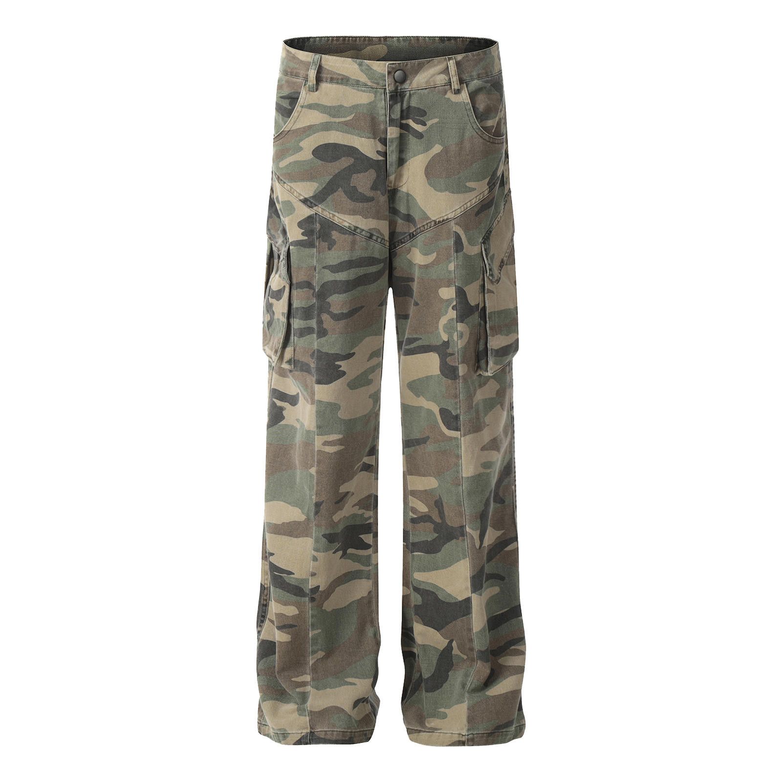 Vintage Cargo Pants Wide Leg Pants Size US 32 / EU 48 - 4 Thumbnail