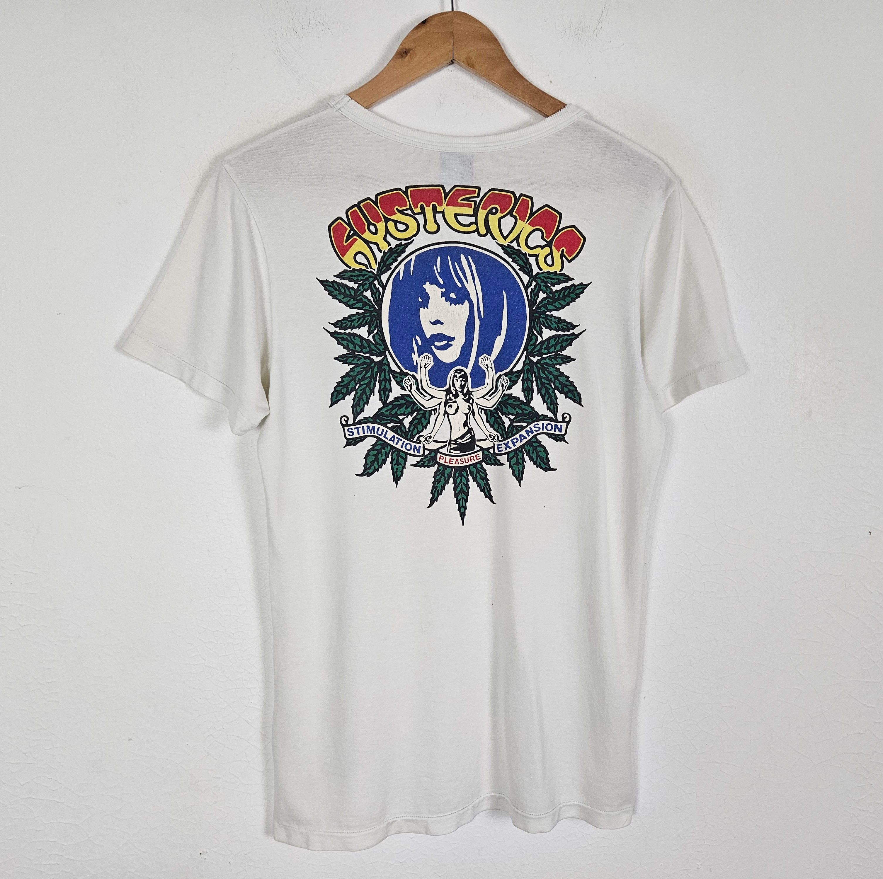 Hysteric Glamour Hysteric Glamour Weed Marijuana shirt Size US S / EU 44-46 / 1 - 3 Thumbnail