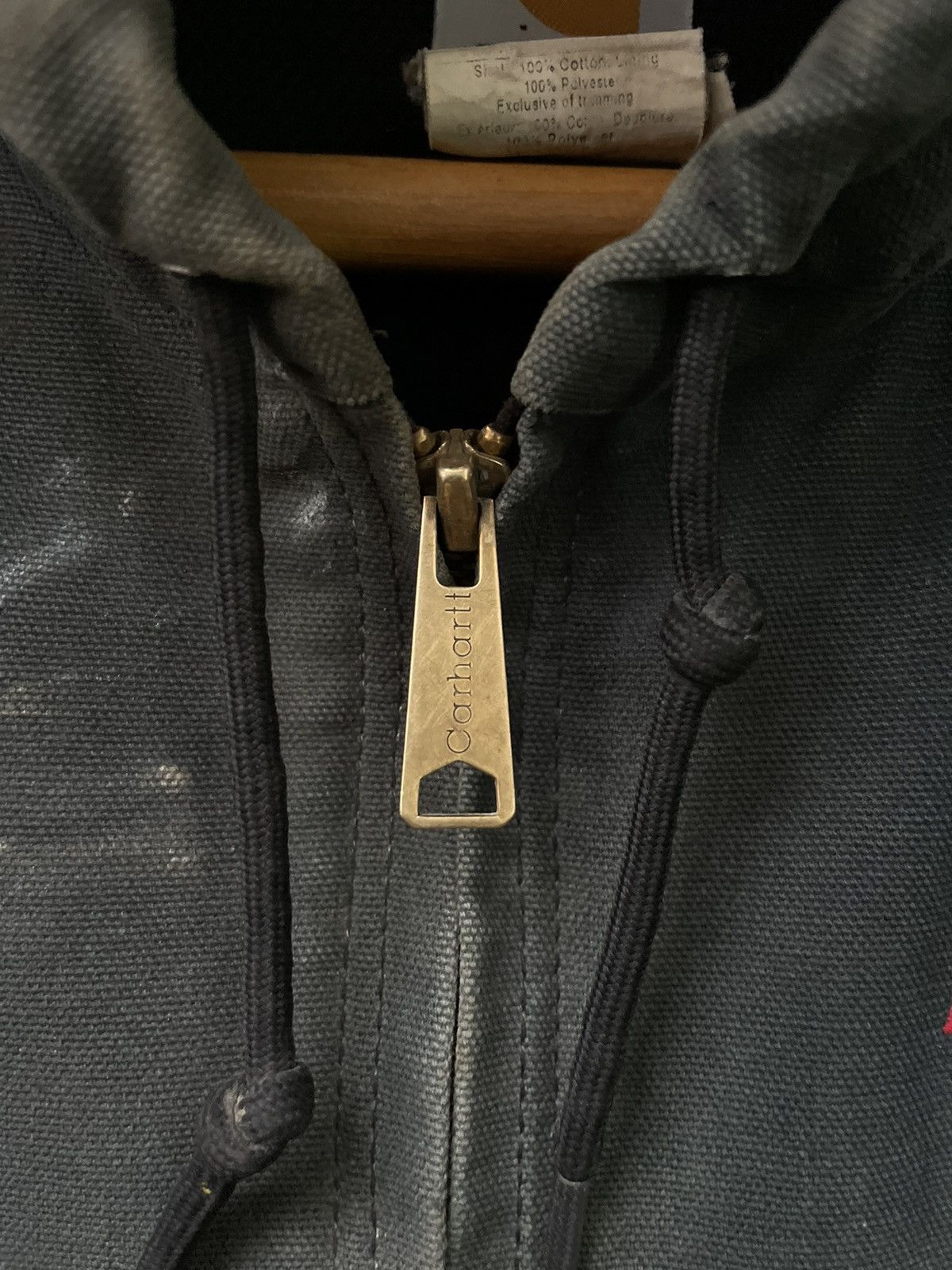 Carhartt Carhartt Active Jacket 90’s Distressed Faded Boxy Fit RARE Size US M / EU 48-50 / 2 - 12 Thumbnail