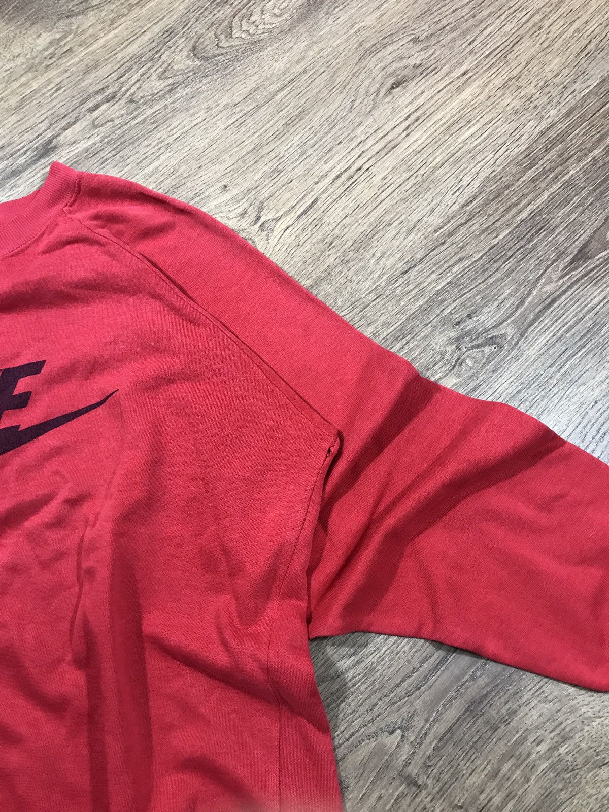 Nike × Vintage Nike Vintage Big Logo Sweatshirt 90s Size US L / EU 52-54 / 3 - 7 Thumbnail