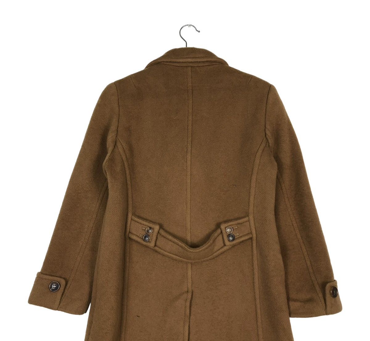 Japanese Brand 🔥VINTAGE WOOL LONG JACKET SHIPS JAPAN DOUBLE BREASTS Size M / US 6-8 / IT 42-44 - 9 Thumbnail