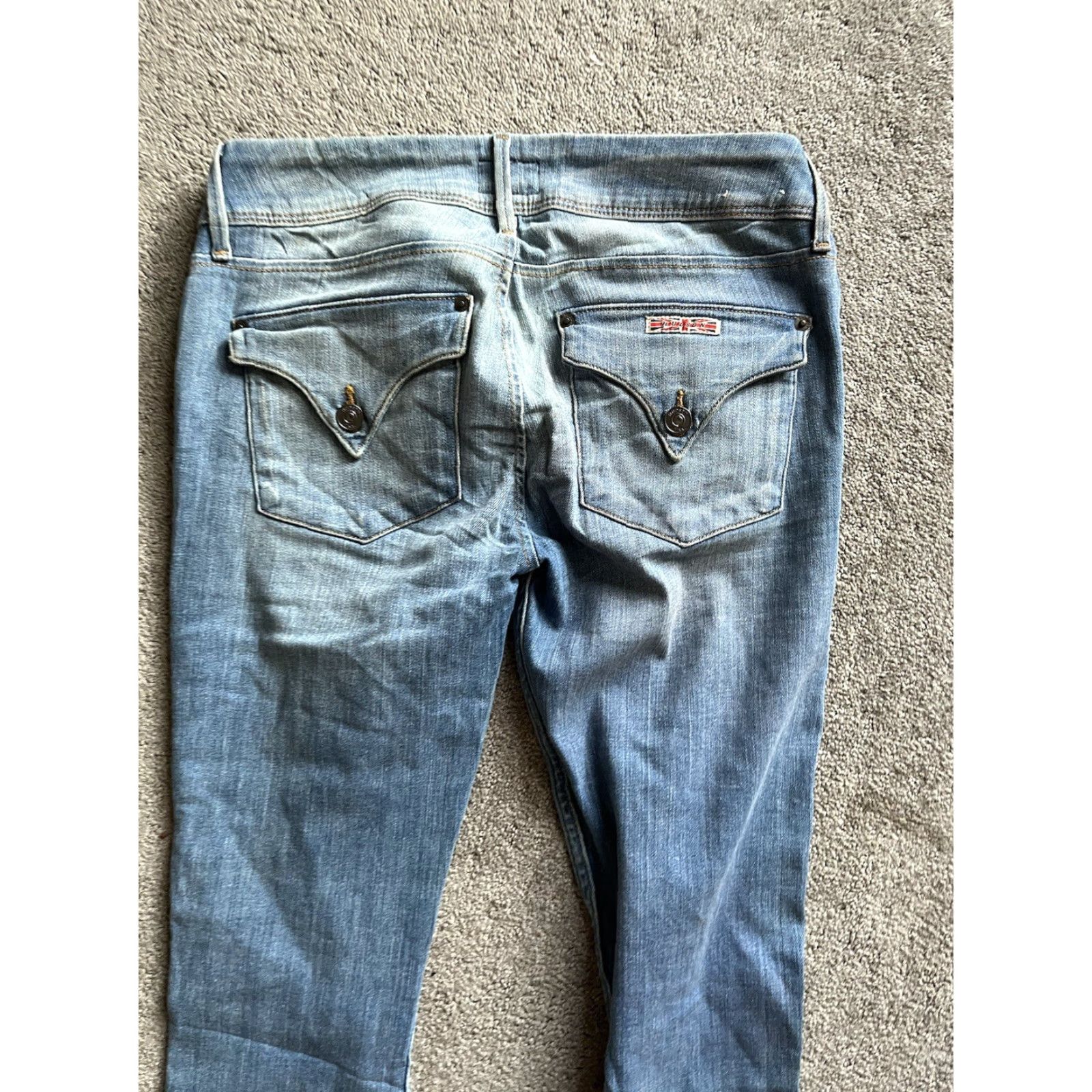 Vintage VINTAGE Hudson Collin Flap Skinny Crop Jeans Women 26 Blue Cropped 90s Mens Womens? Size 26" / US 2 / IT 38 - 2 Thumbnail