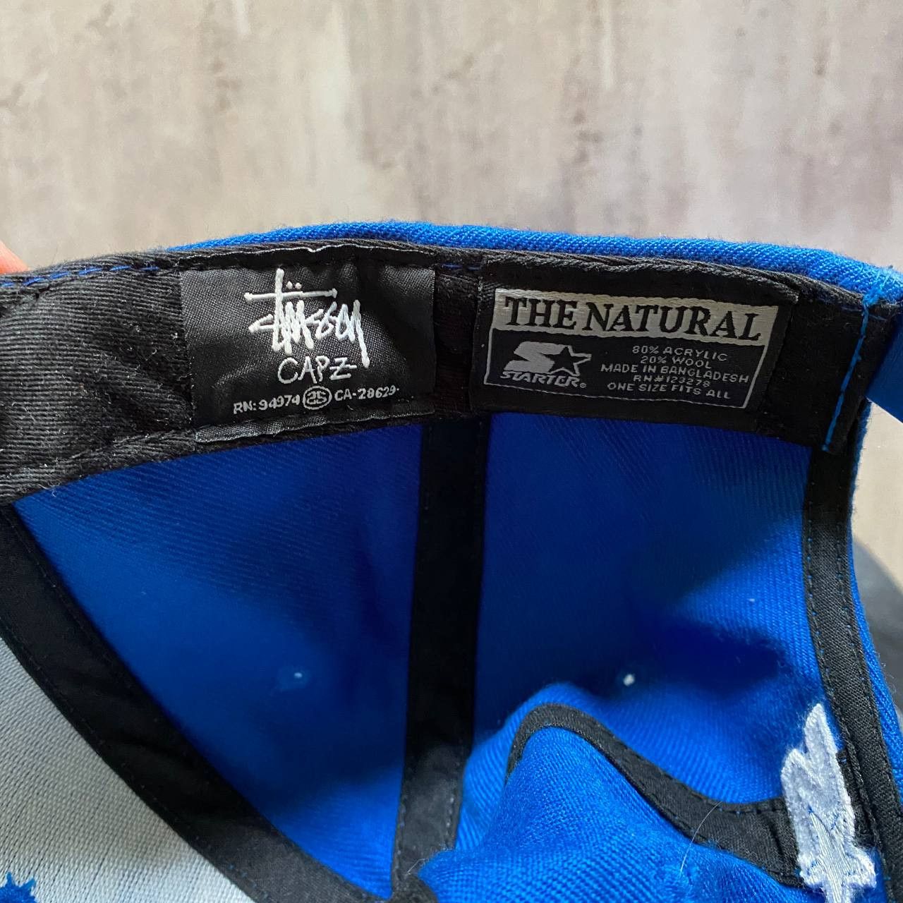 Stussy VINTAGE Y2K STUSSY STARTER AMAZING EMBROIDERED LOGO SNAPBACK Size ONE SIZE - 5 Thumbnail
