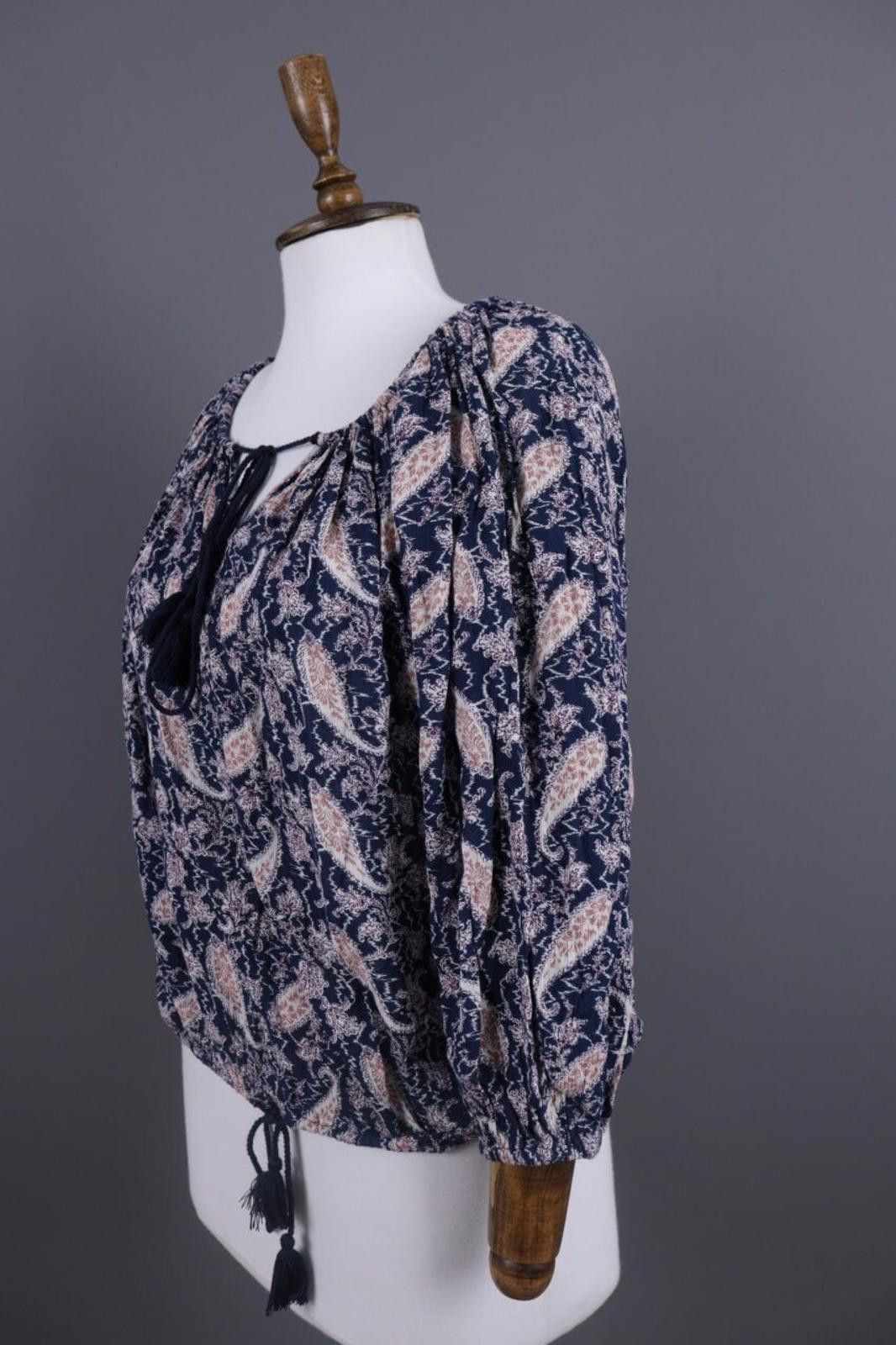 Denim & Supply Ralph Lauren Denim & Supply Ralph Lauren RL Boho Floral Top Blouse Sz S Size S / US 4 / IT 40 - 9 Thumbnail