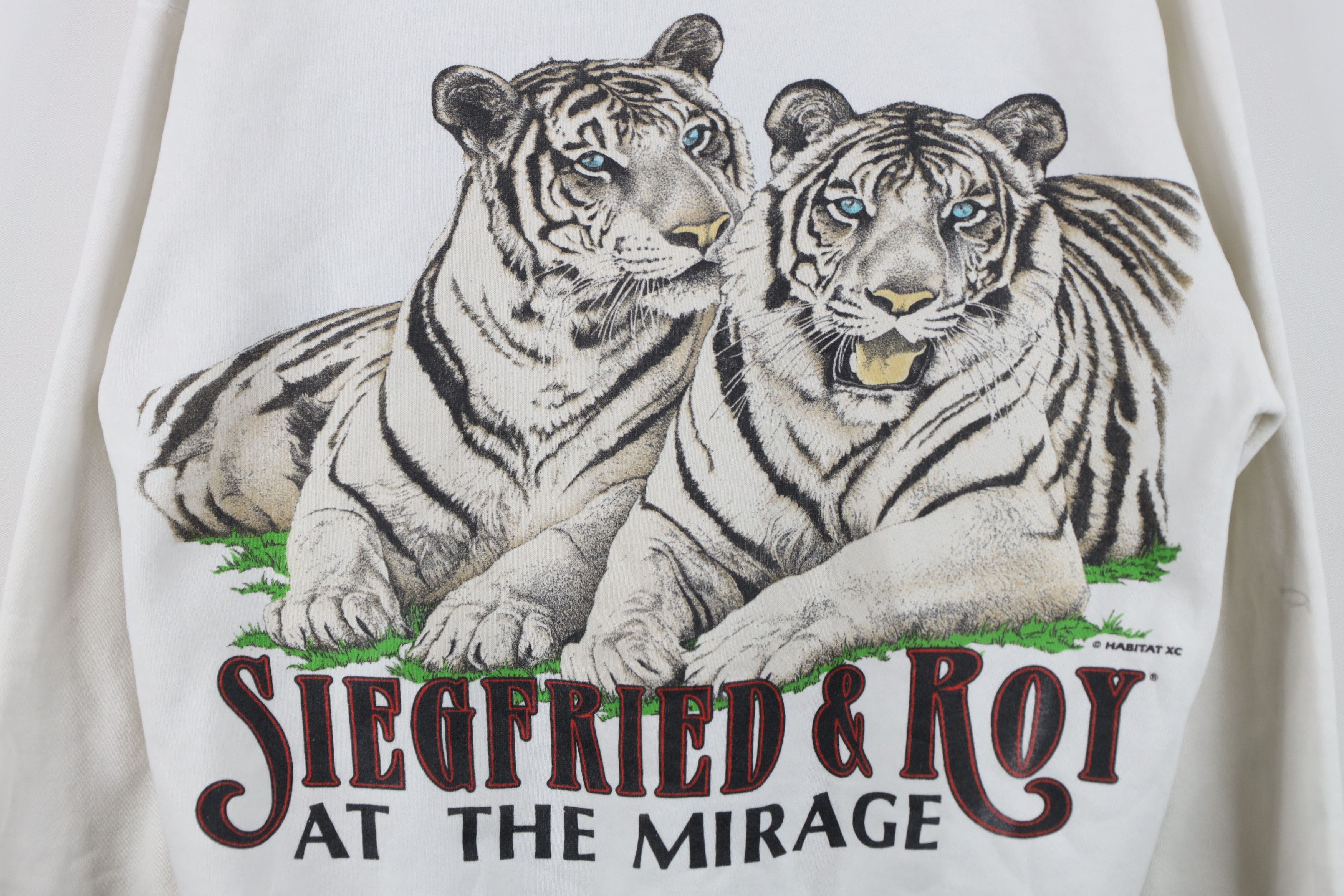 Vintage Vintage 90s Streetwear Siegfried & Roy Mirage Sweatshirt USA Size US M / EU 48-50 / 2 - 4 Thumbnail
