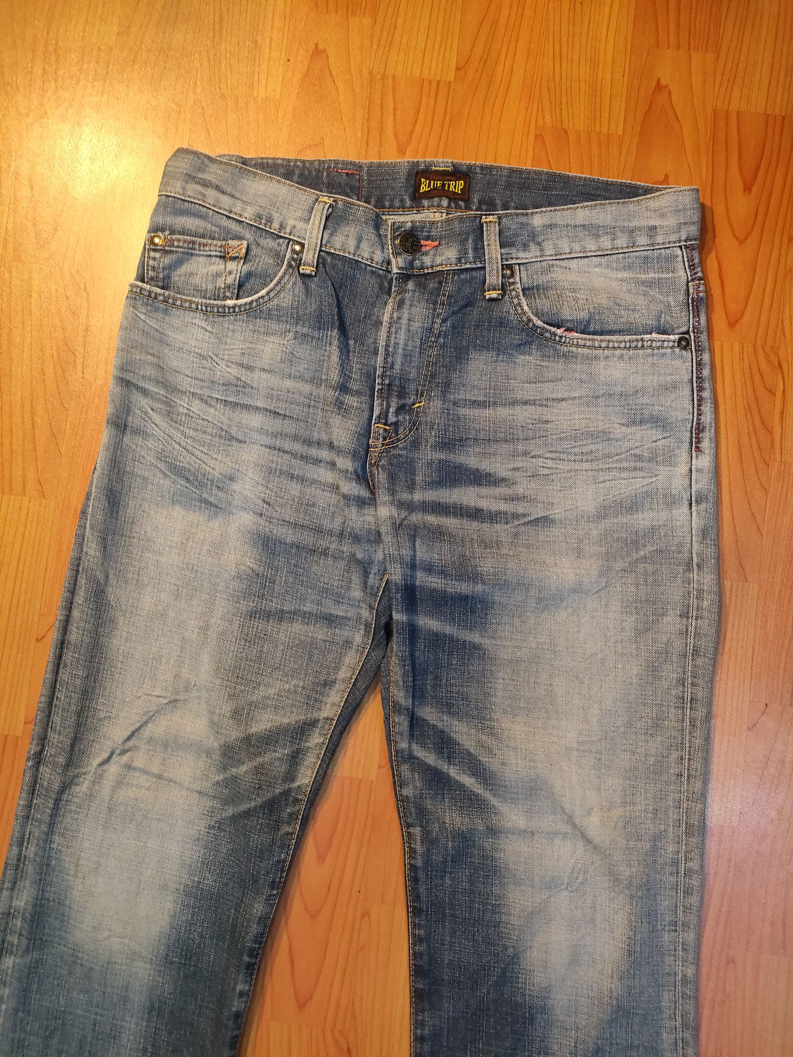 Edwin × If Six Was Nine Edwin Blue Trip Jeans Size US 33 - 7 Thumbnail