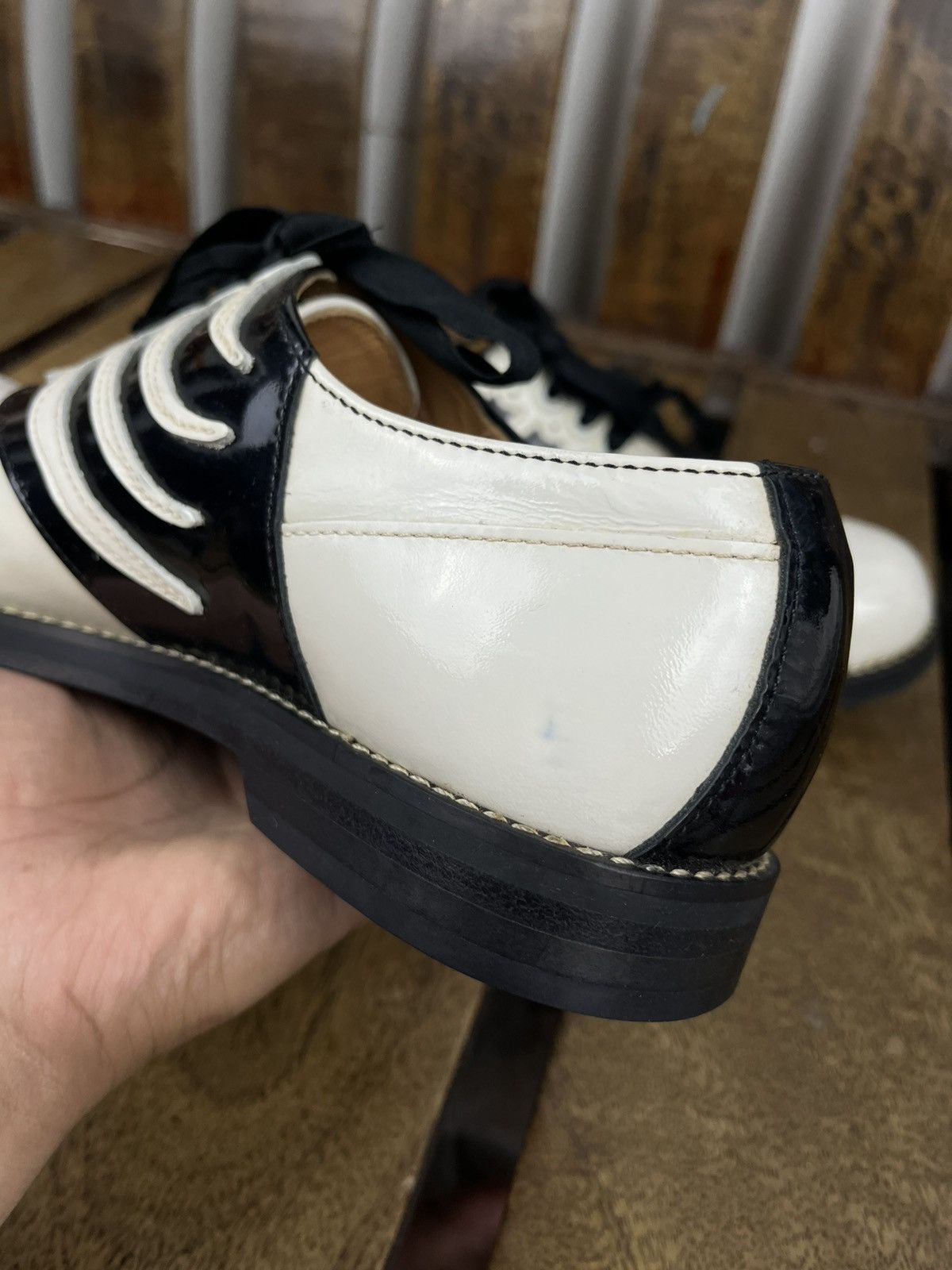 Undercover Undercover AW13 “ANATOMICOUTURE” Skeleton Lace-Up Shoes Size US 6 / EU 39 - 7 Thumbnail