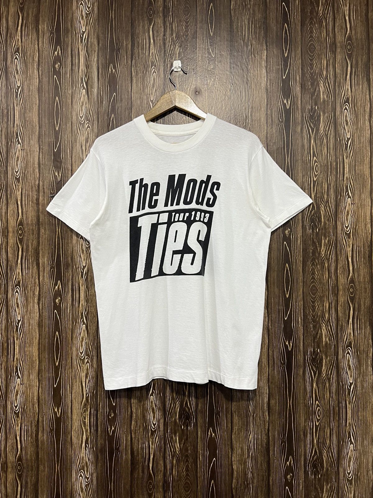 Band Tees × Vintage Vintage 90s The Mods Tour Tshirt Size US L / EU 52-54 / 3 - 1 Thumbnail