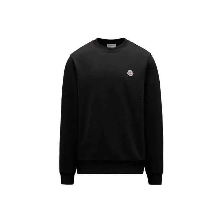 Moncler Moncler Logo Patch Loose Crewneck Sweatshirt Size US XL / EU 56 / 4 - 1 Thumbnail