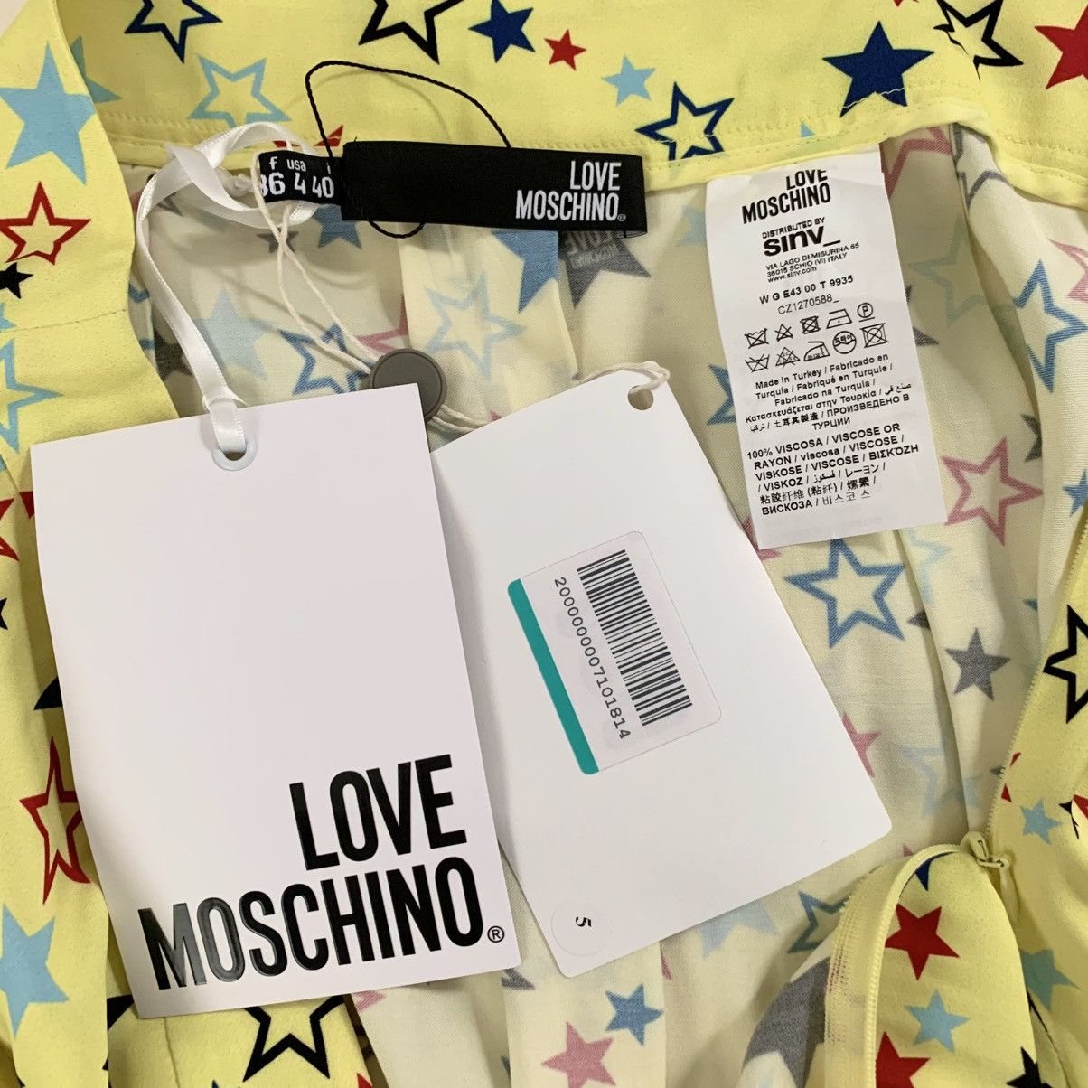 Love Moschino Moschino star print tennis skirt Size 27" / US 4 / IT 40 - 3 Thumbnail