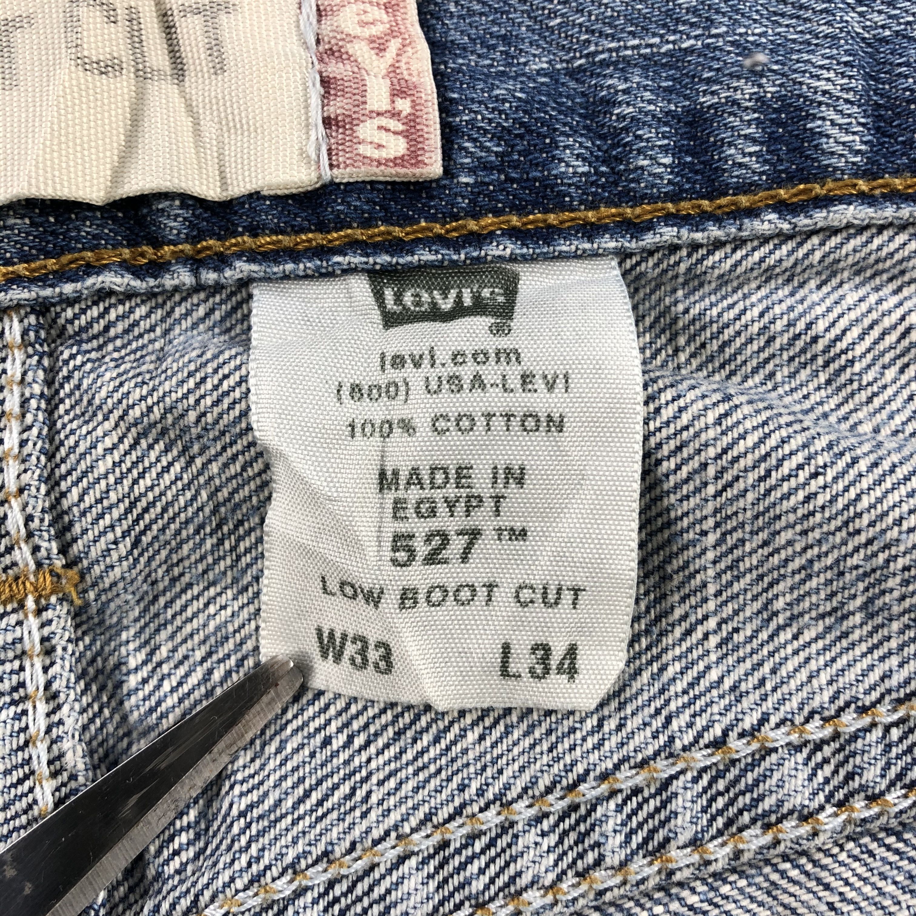 Levi's Vintage Blue Wash Levis 527 Flared Jeans-J2230 Size US 33 - 11 Thumbnail