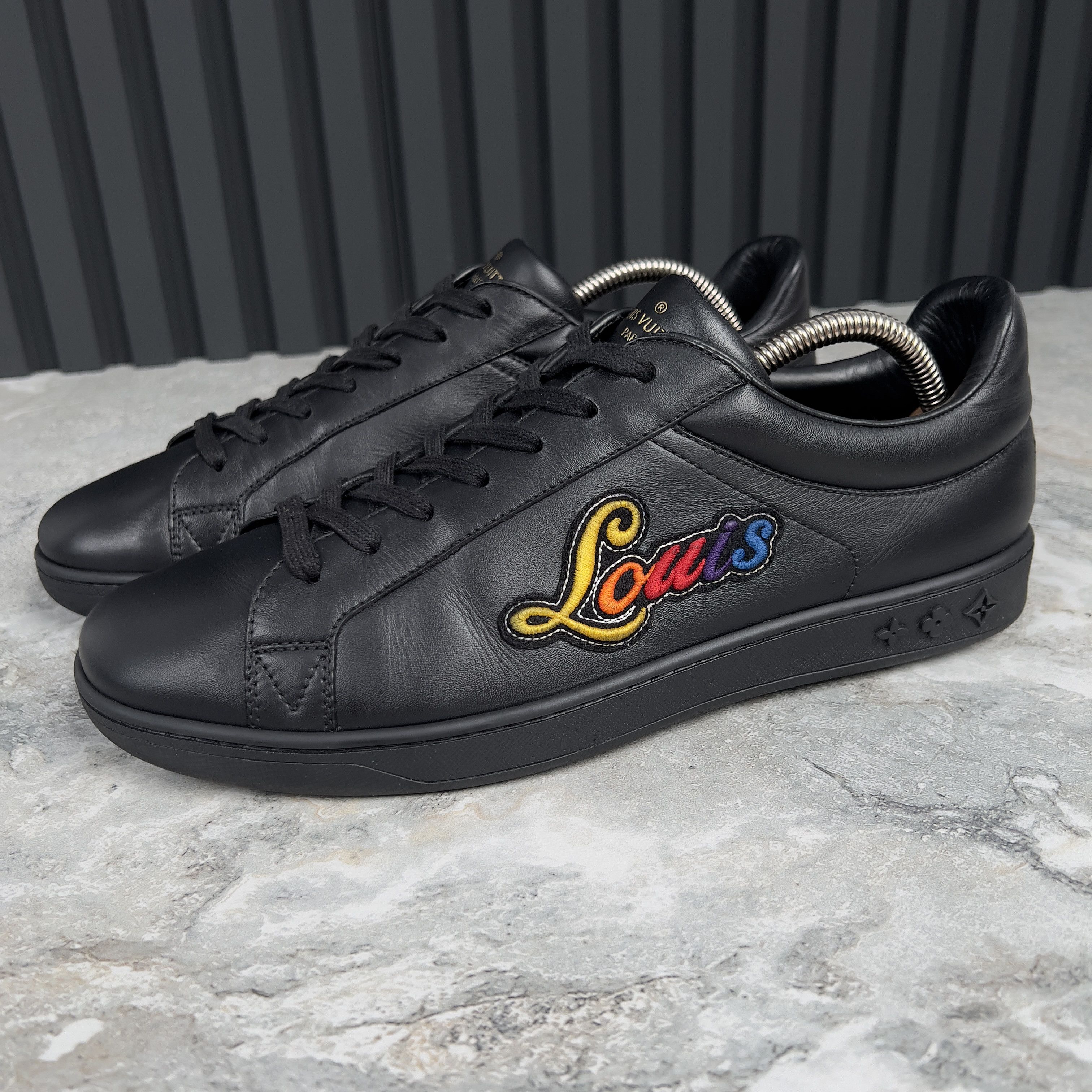 Louis Vuitton Louis Vuitton Luxembourg Sneaker Embroidered Leather Size US 8 / EU 41 - 1 Thumbnail