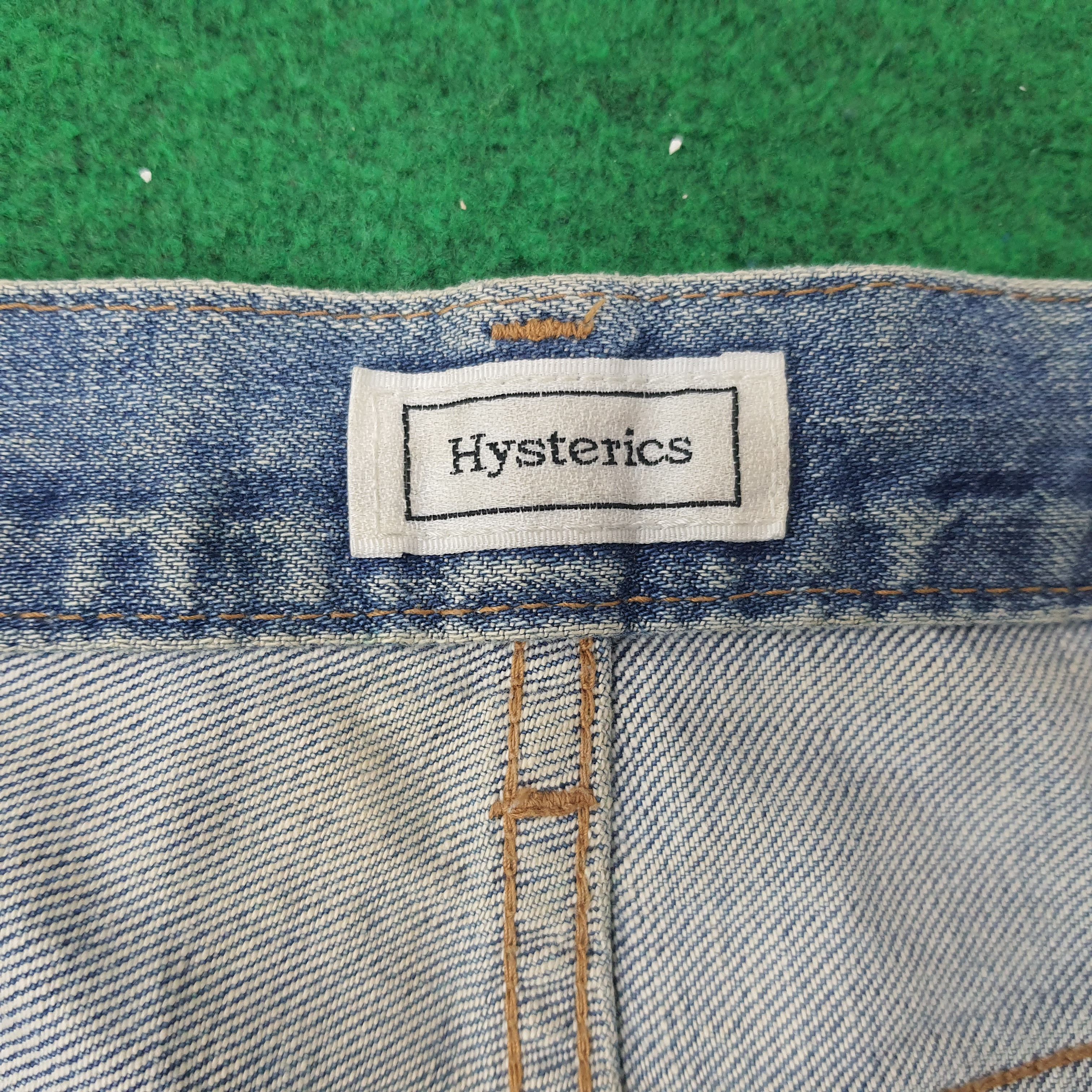Hysteric Glamour Vintage Hysterics Raider Japan Custom Logo Jeans C258N6 Size US 27 - 7 Thumbnail