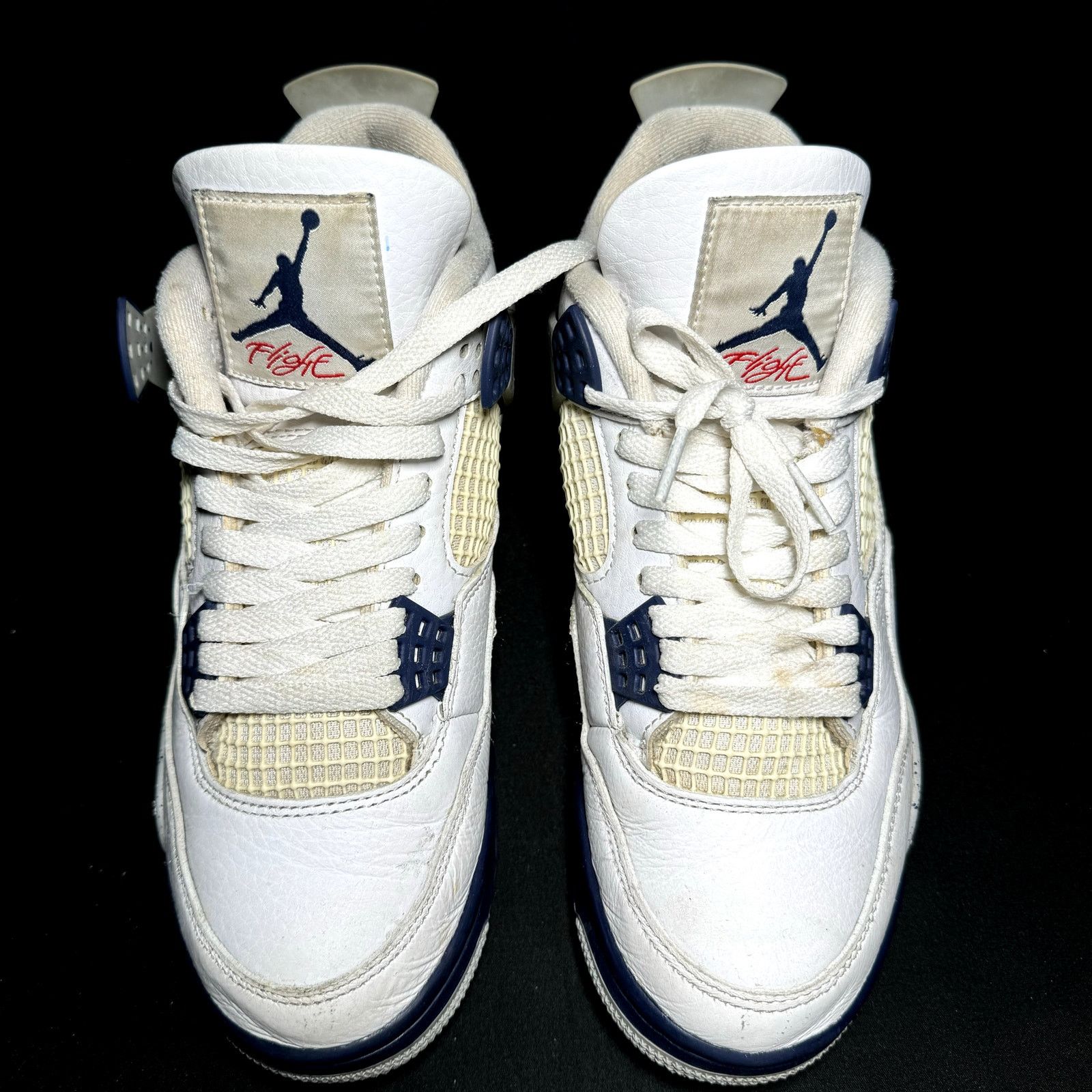 Jordan Brand × Nike Nike Air Jordan 4 Retro Midnight Navy Men's Shoes - Size 7 Size US 7 / EU 40 - 3 Thumbnail