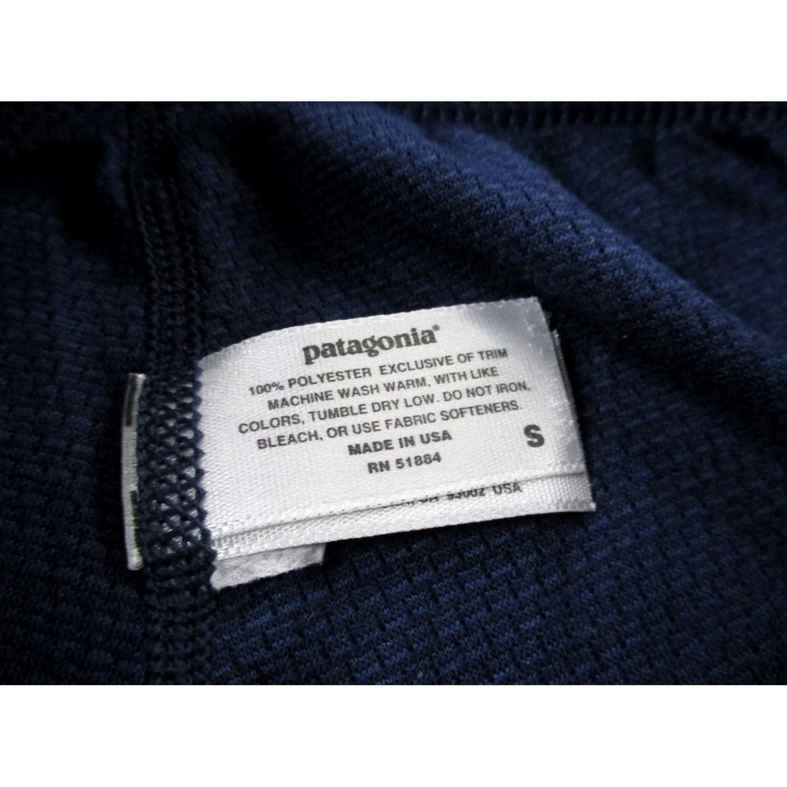 Patagonia VINTAGE Patagonia Pants Womens S Blue Capilene Performance Baselayer Hiking Size 28" / US 6 / IT 42 - 7 Thumbnail