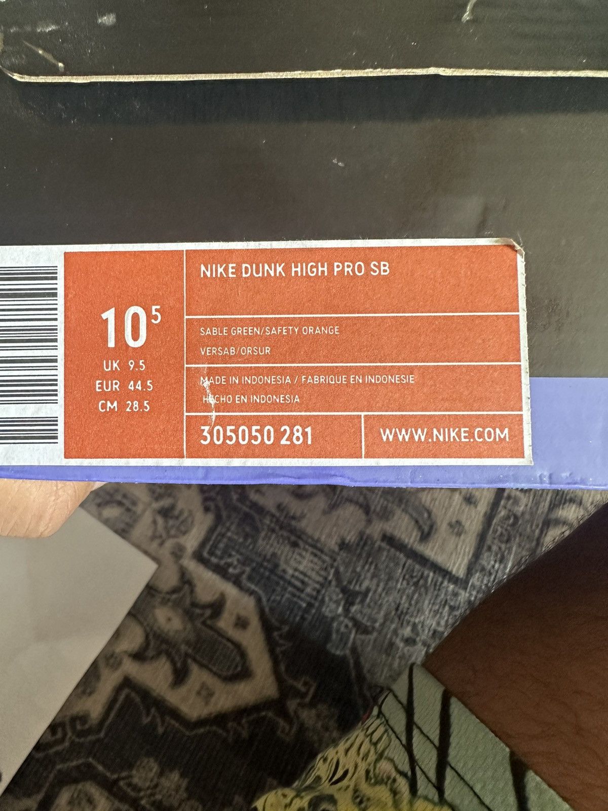 Nike Nike SB Dunk High Brian Anderson Camo Size 10.5 Size US 10.5 / EU 43-44 - 6 Thumbnail