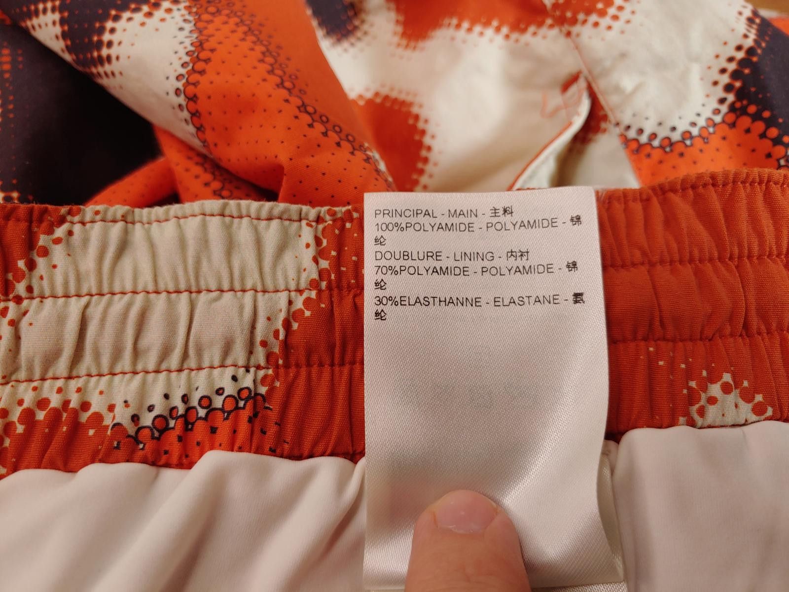 Louis Vuitton Louis Vuitton World Map Swim Shorts in White/Brown/Orange Size US 34 / EU 50 - 7 Thumbnail