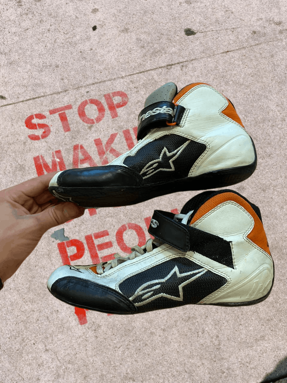 Alpinestars Alpinestars Tech-1 T Boot - Racing Rally Boots Shoe Size US 4.5 / IT 34.5 - 1 Thumbnail