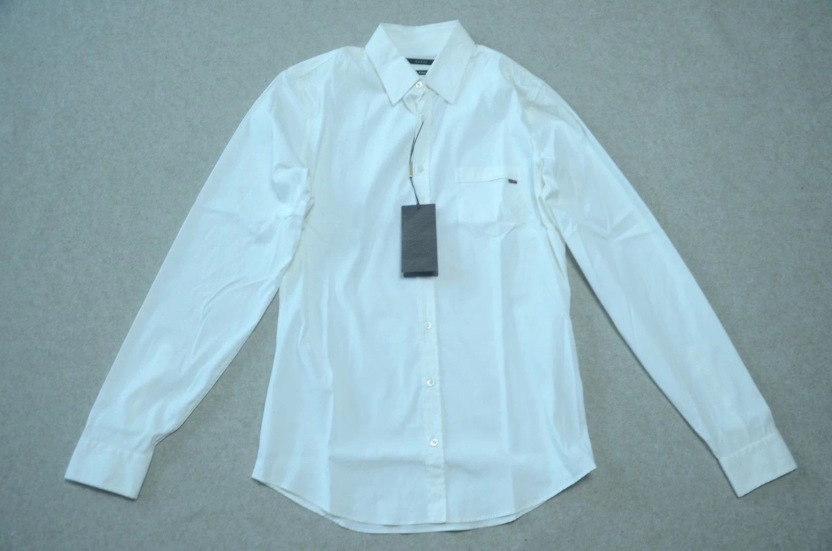 Gucci Gucci Classic White Chest Pocket Shirt 40 Size US XXS / EU 40 - 1 Thumbnail
