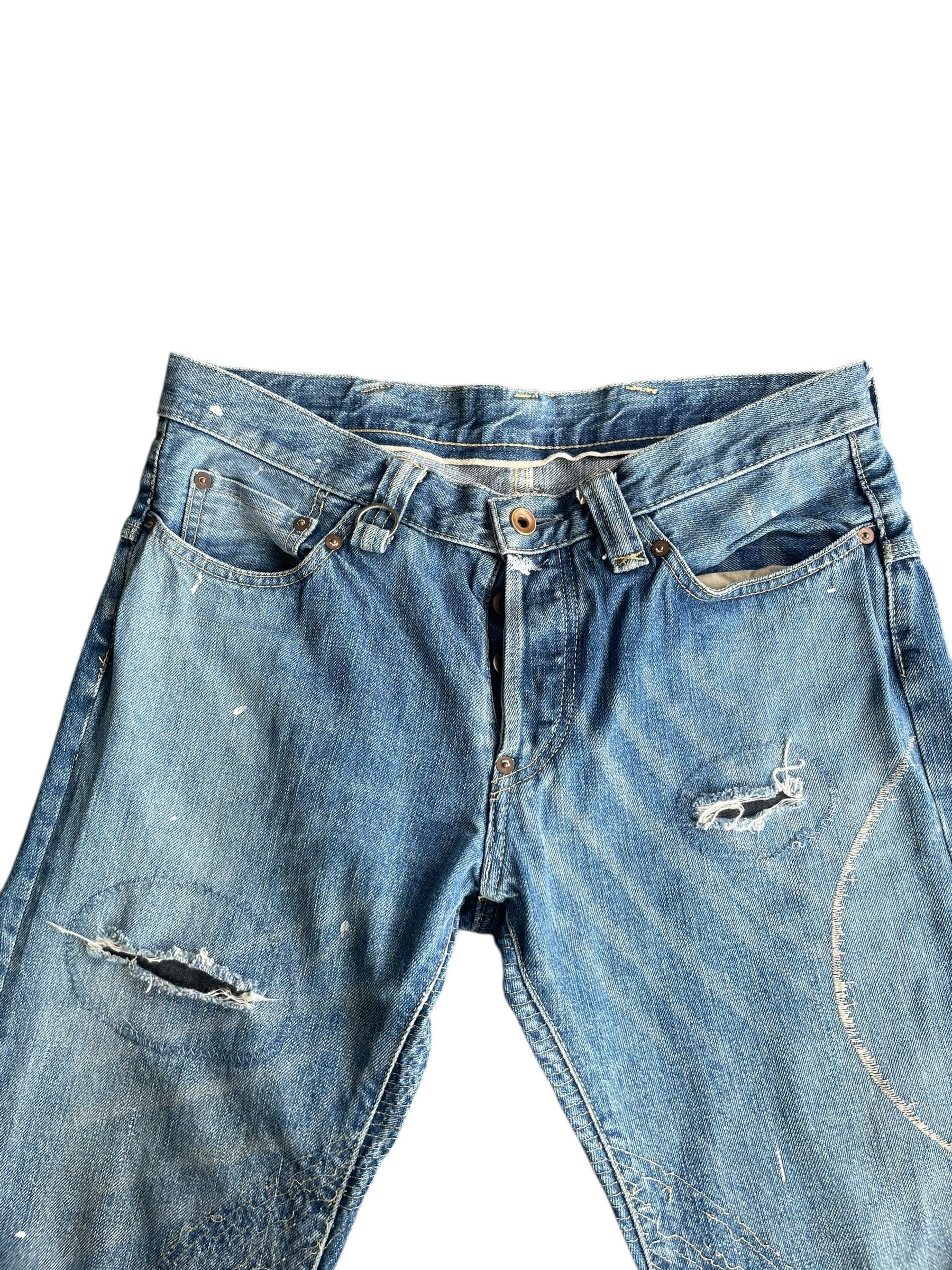 Japanese Brand Vintage Japan Unknown Brand Selvedge Denim Size US 34 / EU 50 - 3 Thumbnail