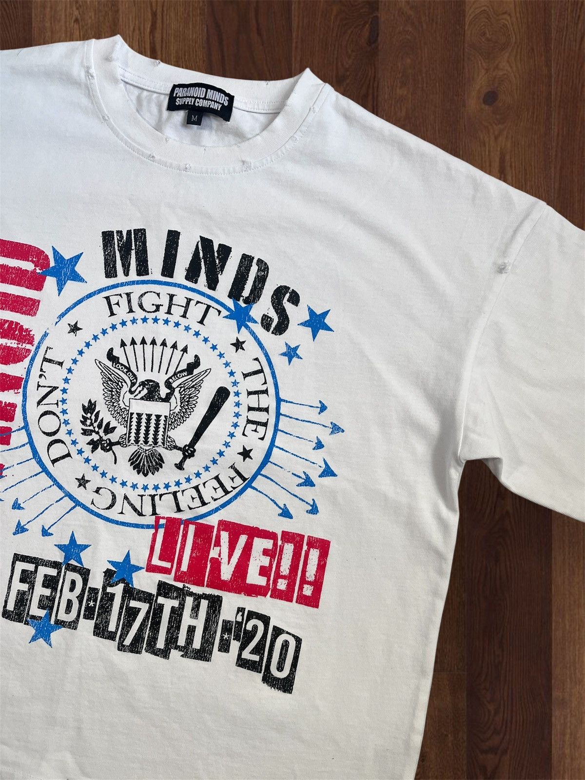 Other Paranoid Minds Concert Tee Size US XL / EU 56 / 4 - 2 Thumbnail