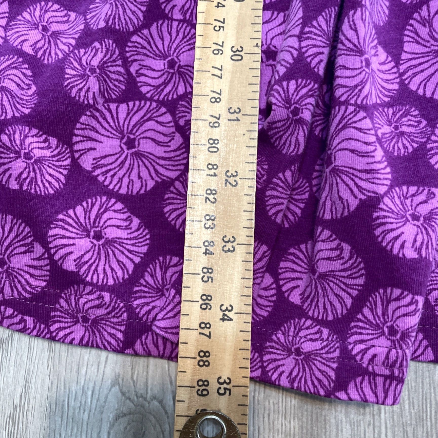 Vintage VINTAGE Matilda Jane Floral Dress Womens Small Sleeveless Jersey Fit & Flare Purple Casual Size S / US 4 / IT 40 - 8 Thumbnail