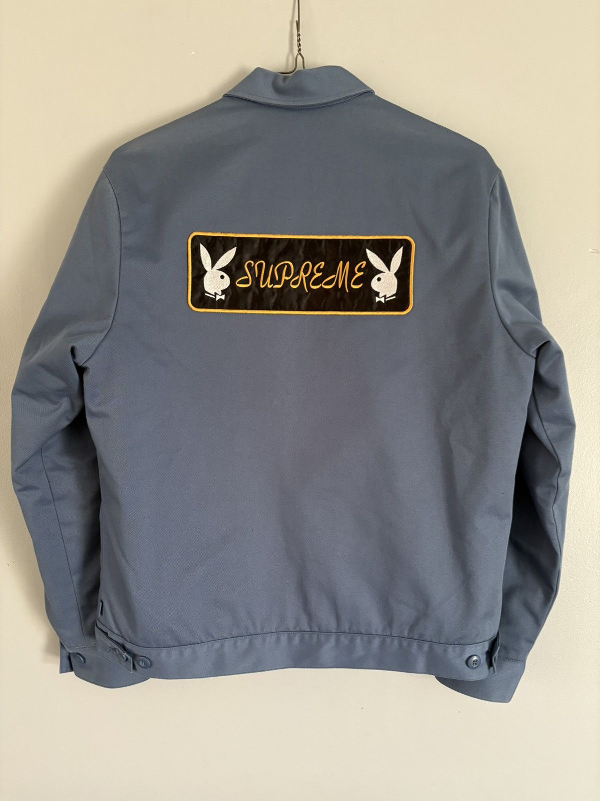Supreme Supreme Playboy Work Jacket FW16 Blue Size US M / EU 48-50 / 2 - 1 Thumbnail