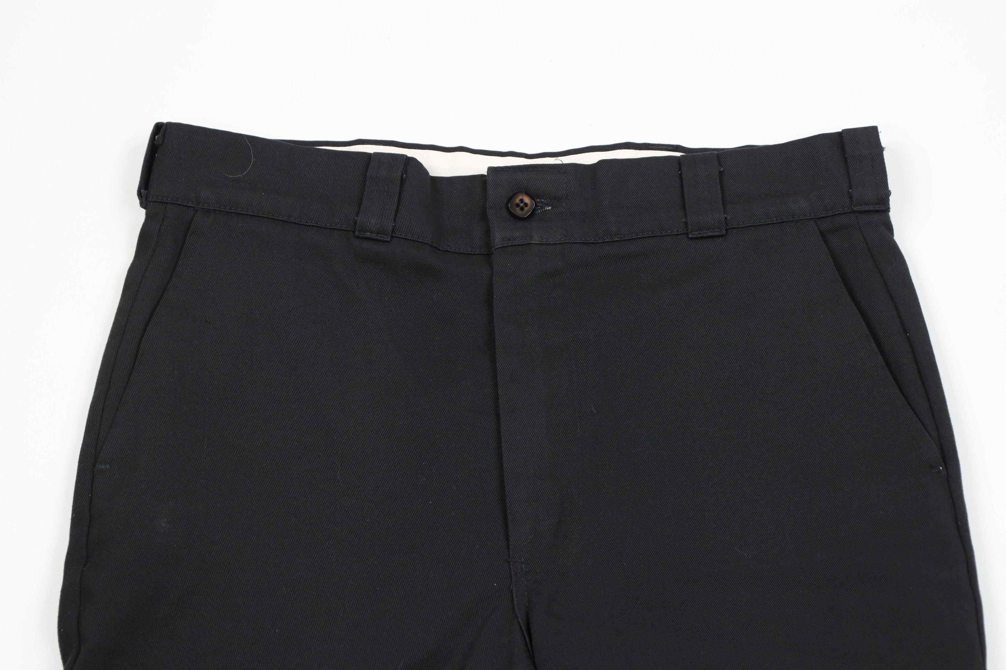 Vintage Vintage 70s Streetwear Wide Leg Mechanic Pants Black USA Size US 32 / EU 48 - 2 Thumbnail