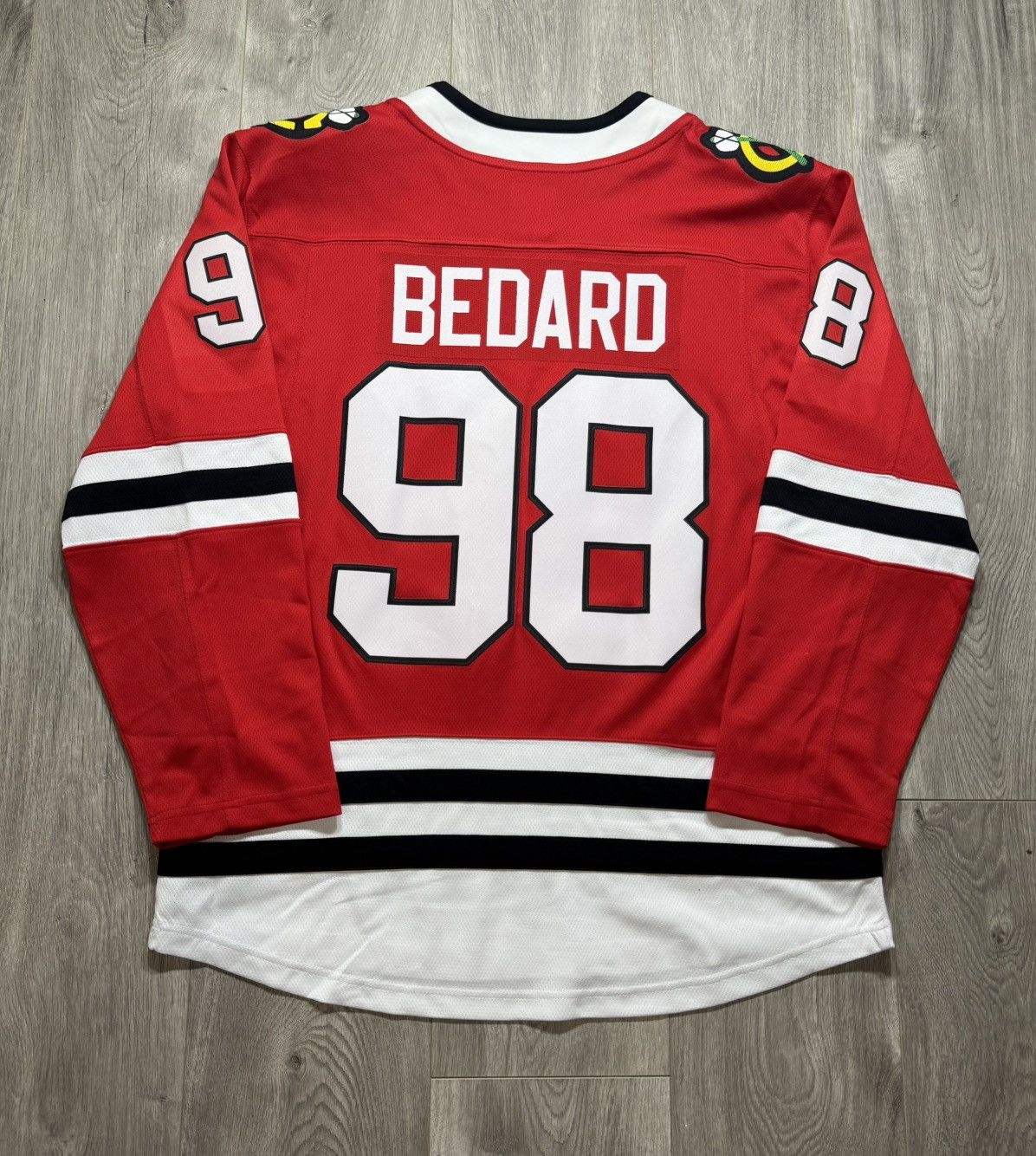NHL Connor Bedard Chicago Blackhawks NHL Fanatics Jersey Size US L / EU 52-54 / 3 - 2 Thumbnail