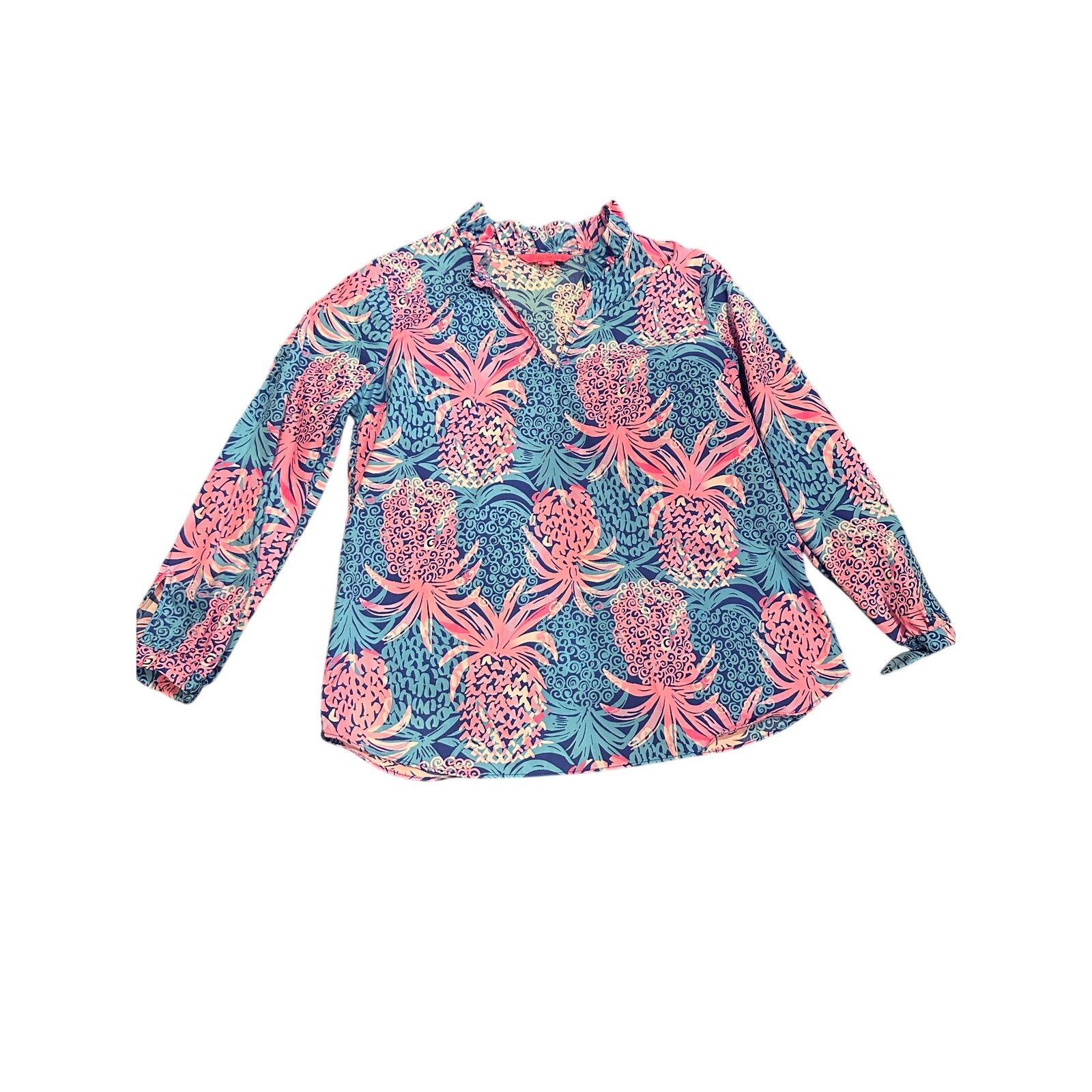 Lilly Pulitzer Lilly Pulitzer sherida blouse size small Size S / US 4 / IT 40 - 1 Thumbnail